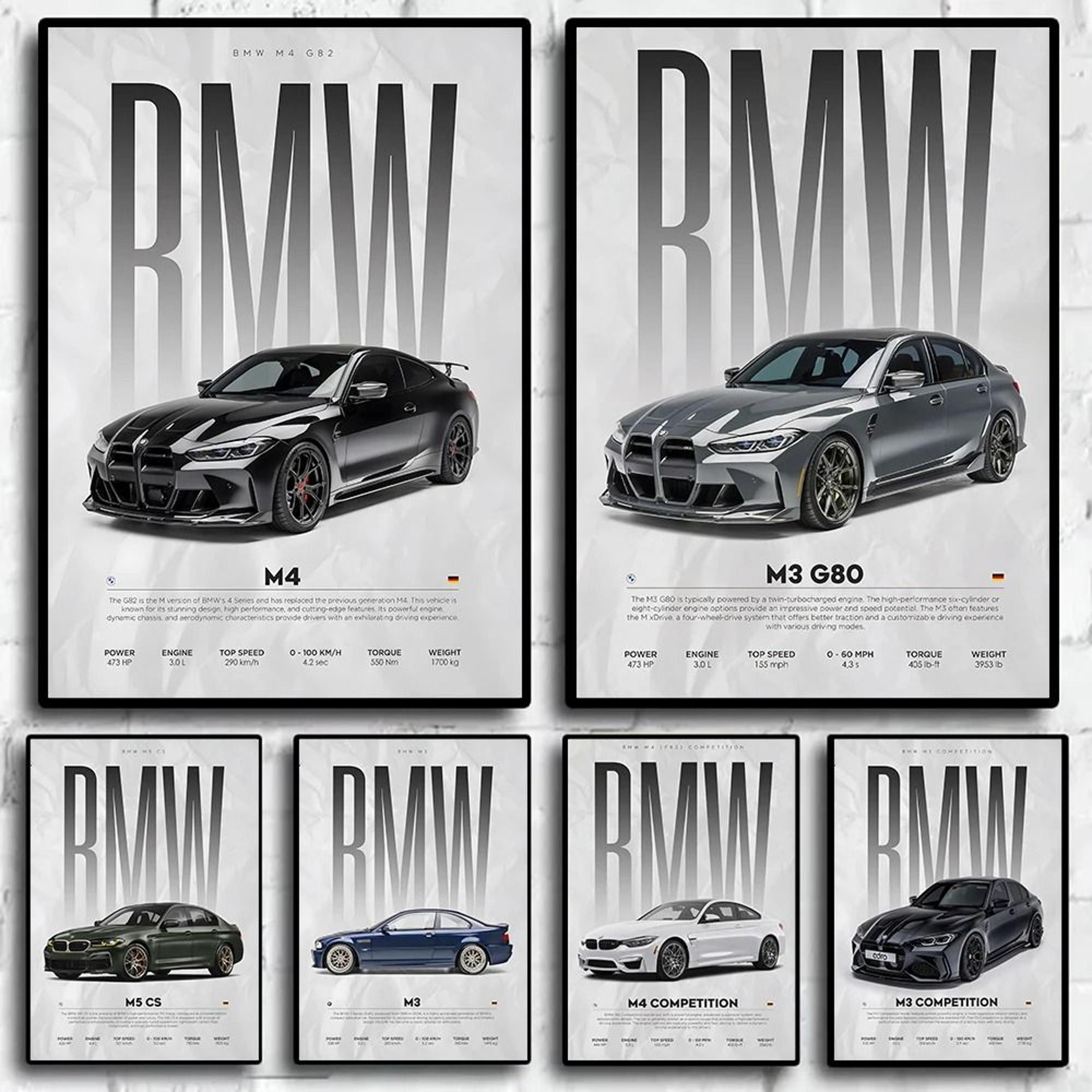 modern black luxury sports car mural | famous competition cars canvas art