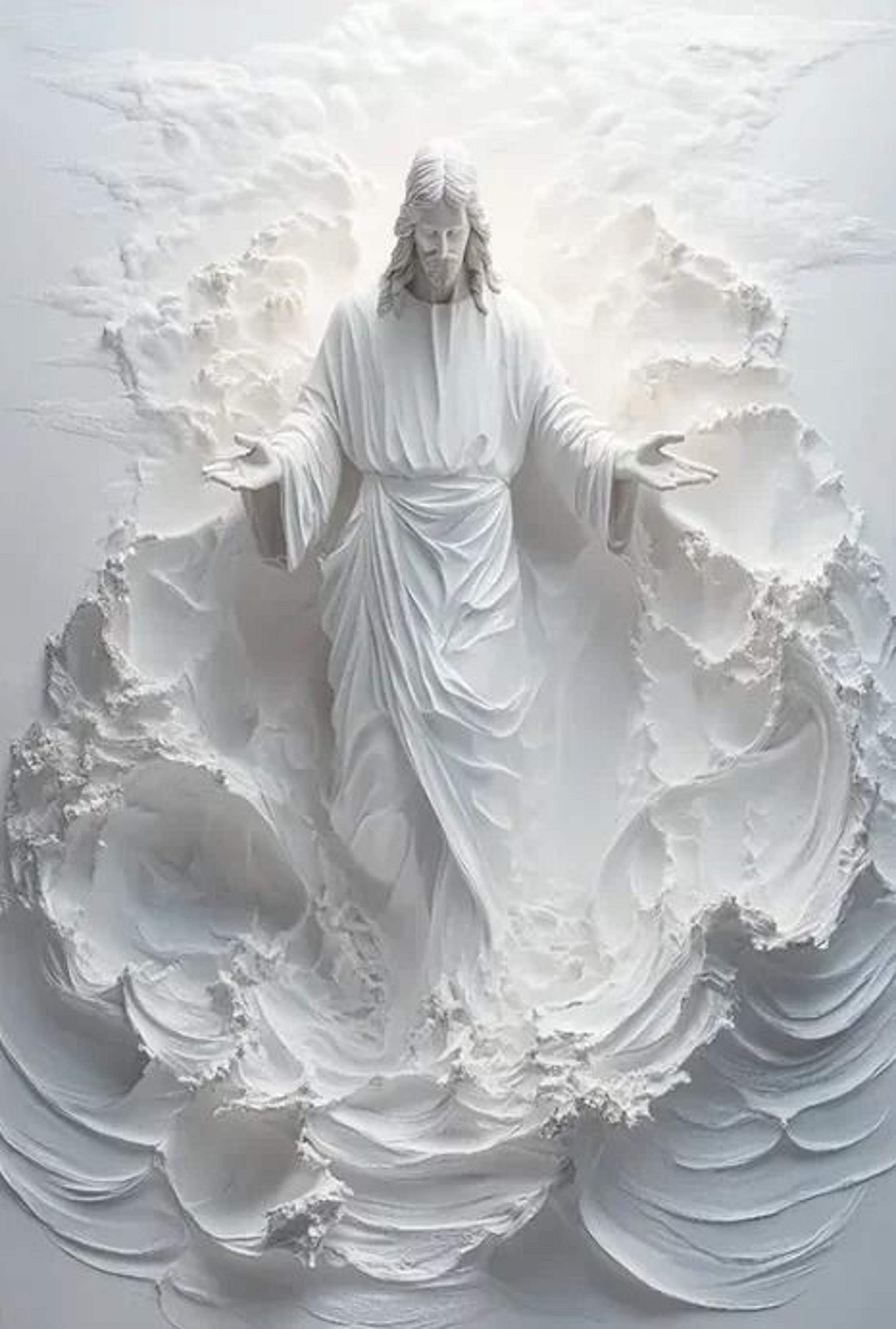 Sacred Heart Of Jesus  Holy Spirit Canvas Art  Religious Home Sanctuary Decor 14
