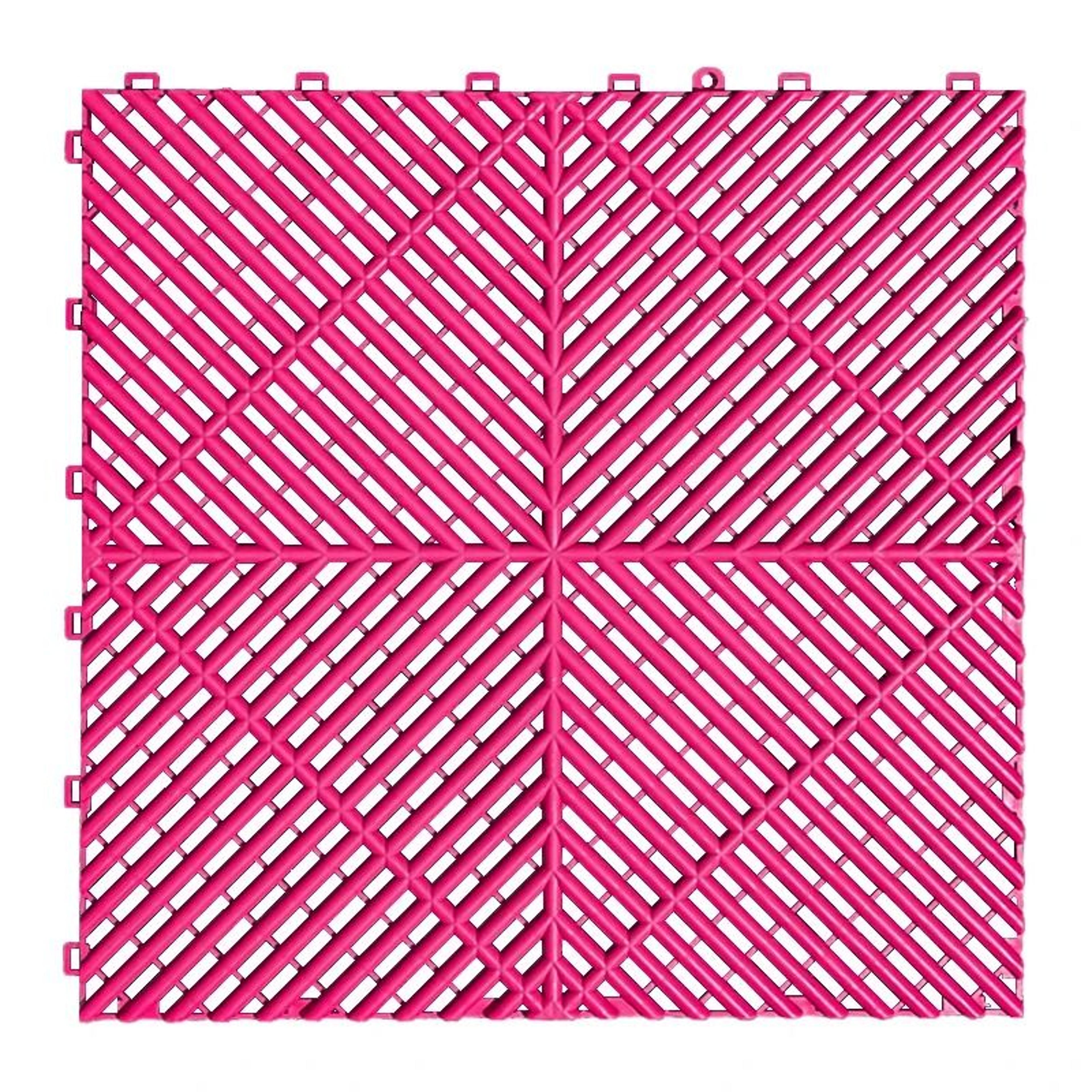 Interlocking Garage Floor Tiles  Vented Modular Outdoor Event  Workshop Flooring 17