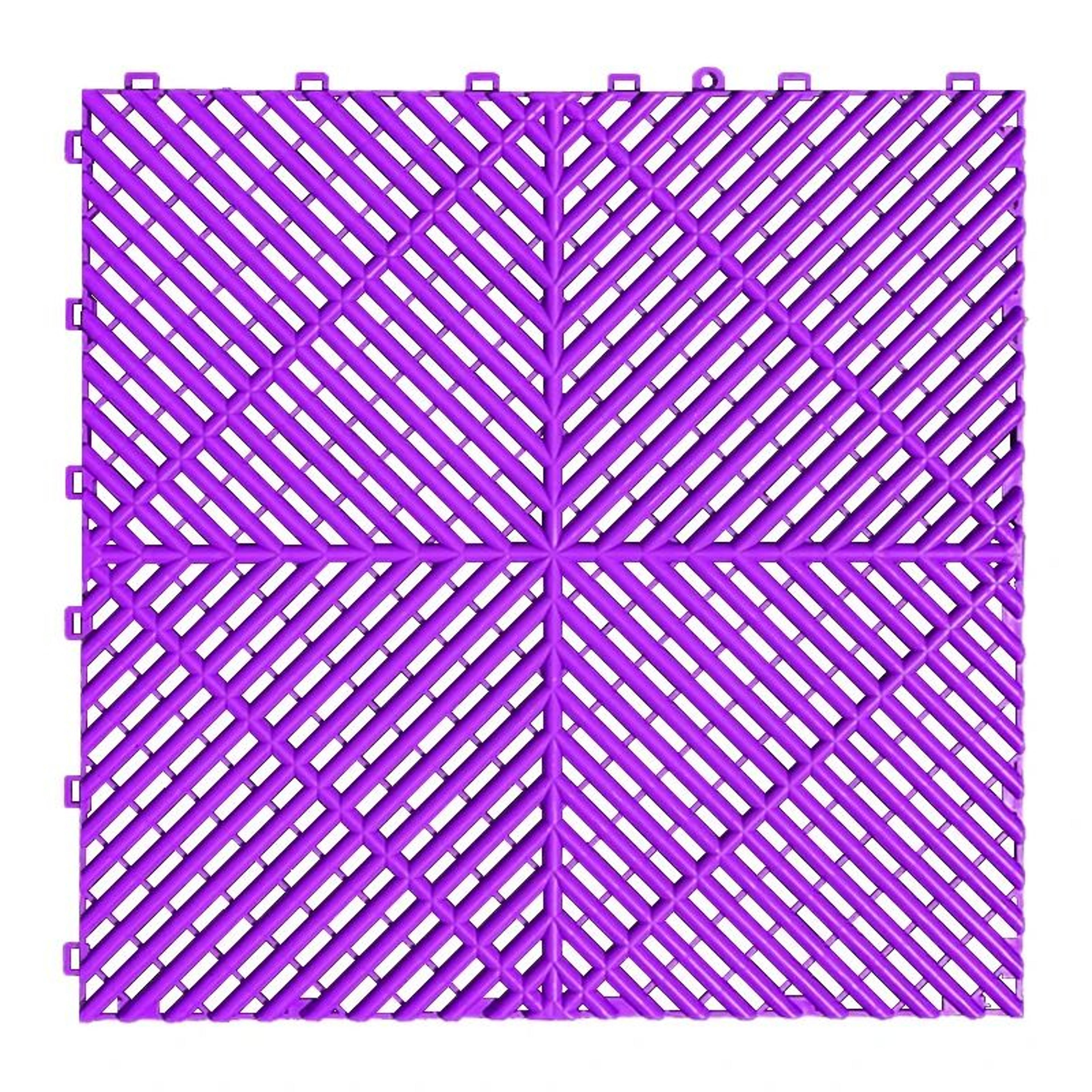 Interlocking Garage Floor Tiles  Vented Modular Outdoor Event  Workshop Flooring 8