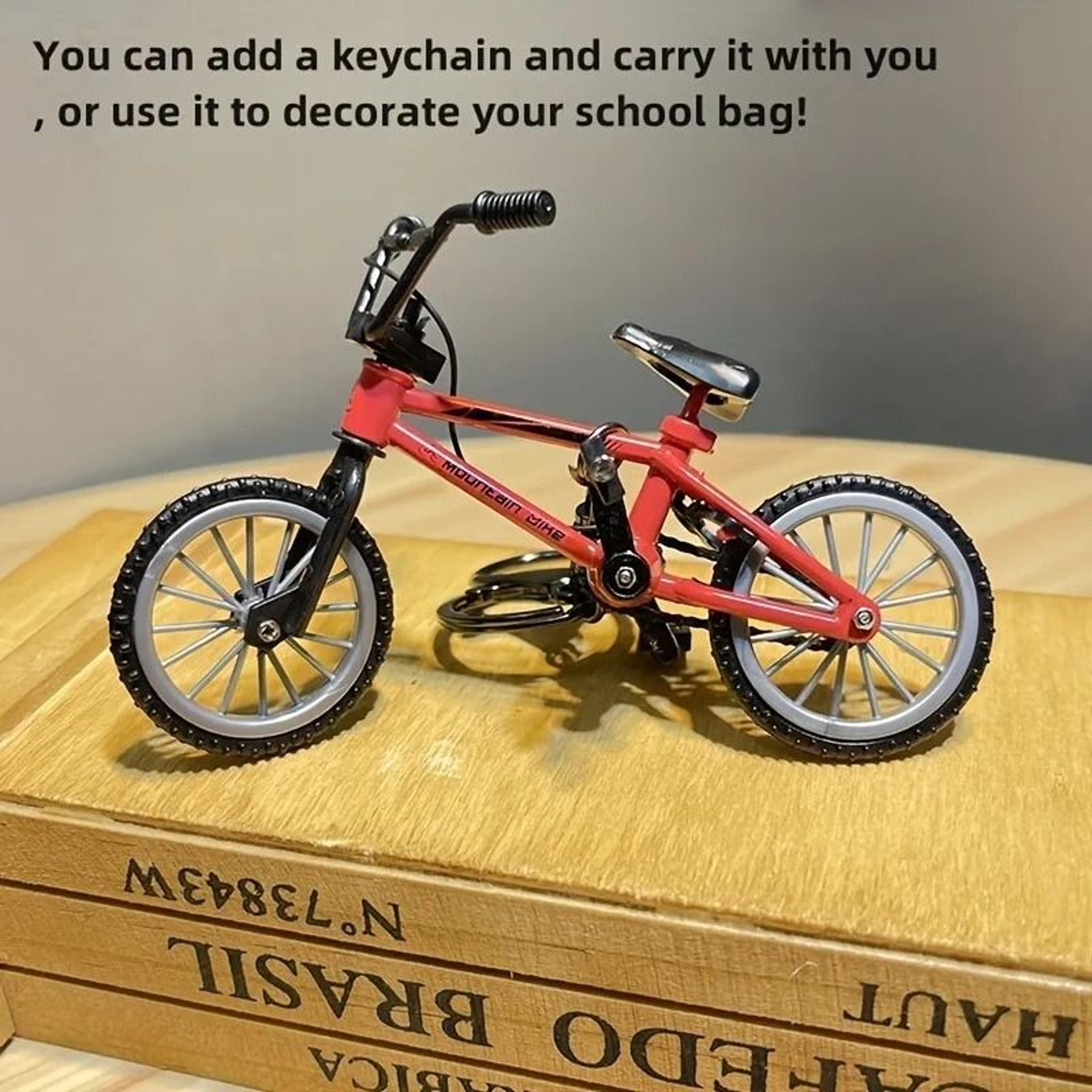 1 12 Scale Miniature Bicycle Model  Metal Alloy DieCast Collectible For Fairy Gardens 3