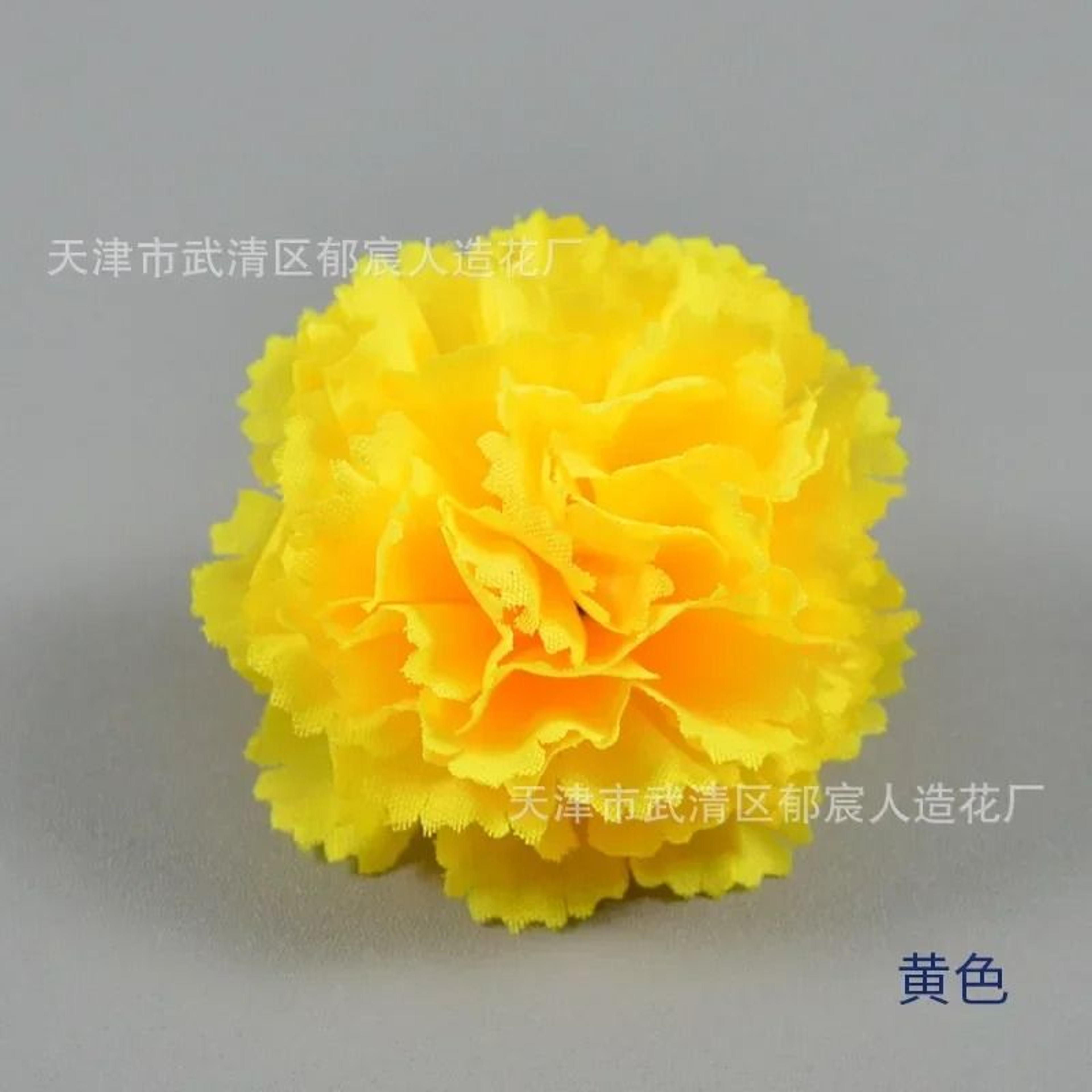 Artificial Marigold Flower Heads  Mexican Dia De Los Muertos  Diwali Decor 9