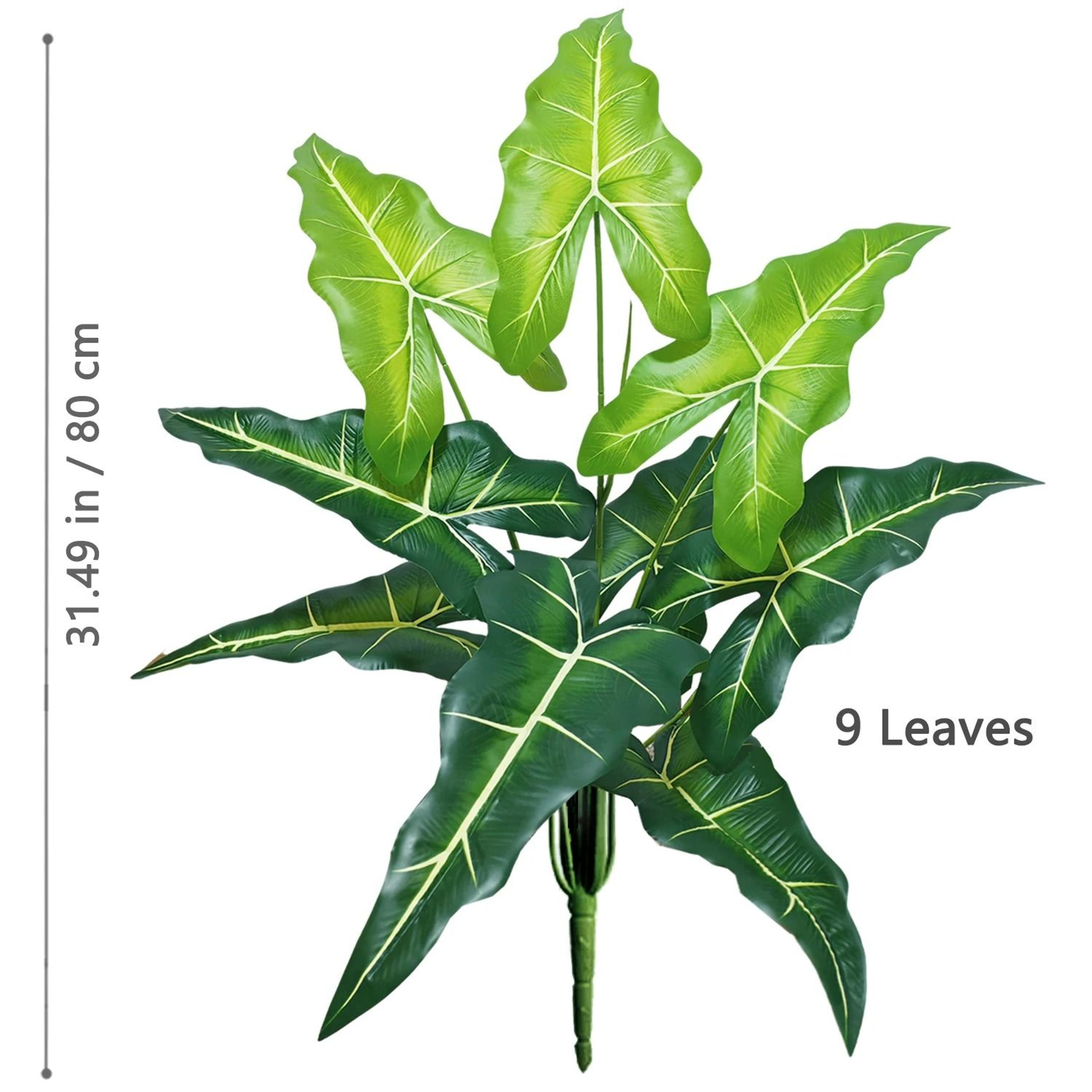 Giant Artificial Calla Lily  Tropical Foliage  Large Floor Plant For Modern Home  Office Decor 5