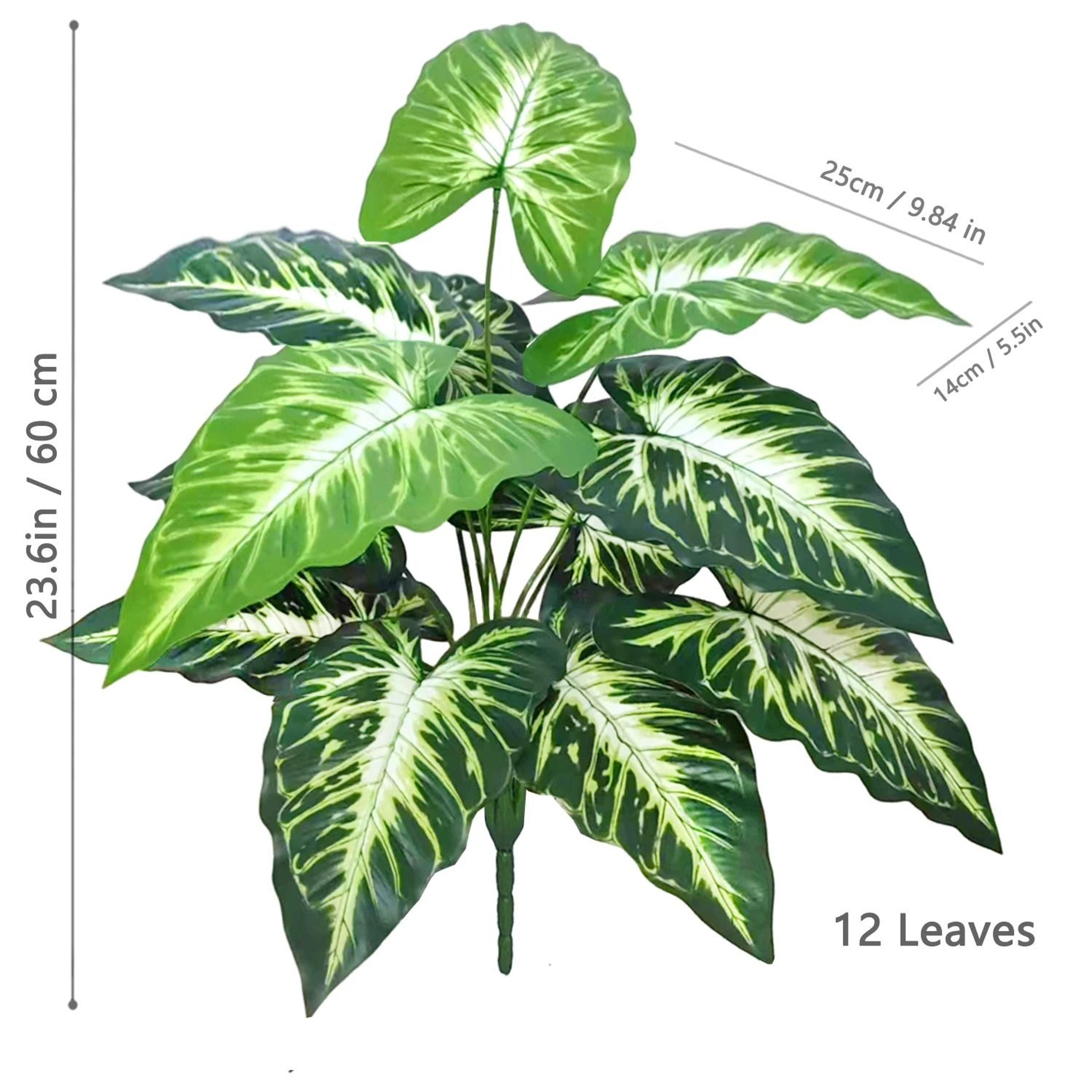 Giant Artificial Calla Lily  Tropical Foliage  Large Floor Plant For Modern Home  Office Decor 21