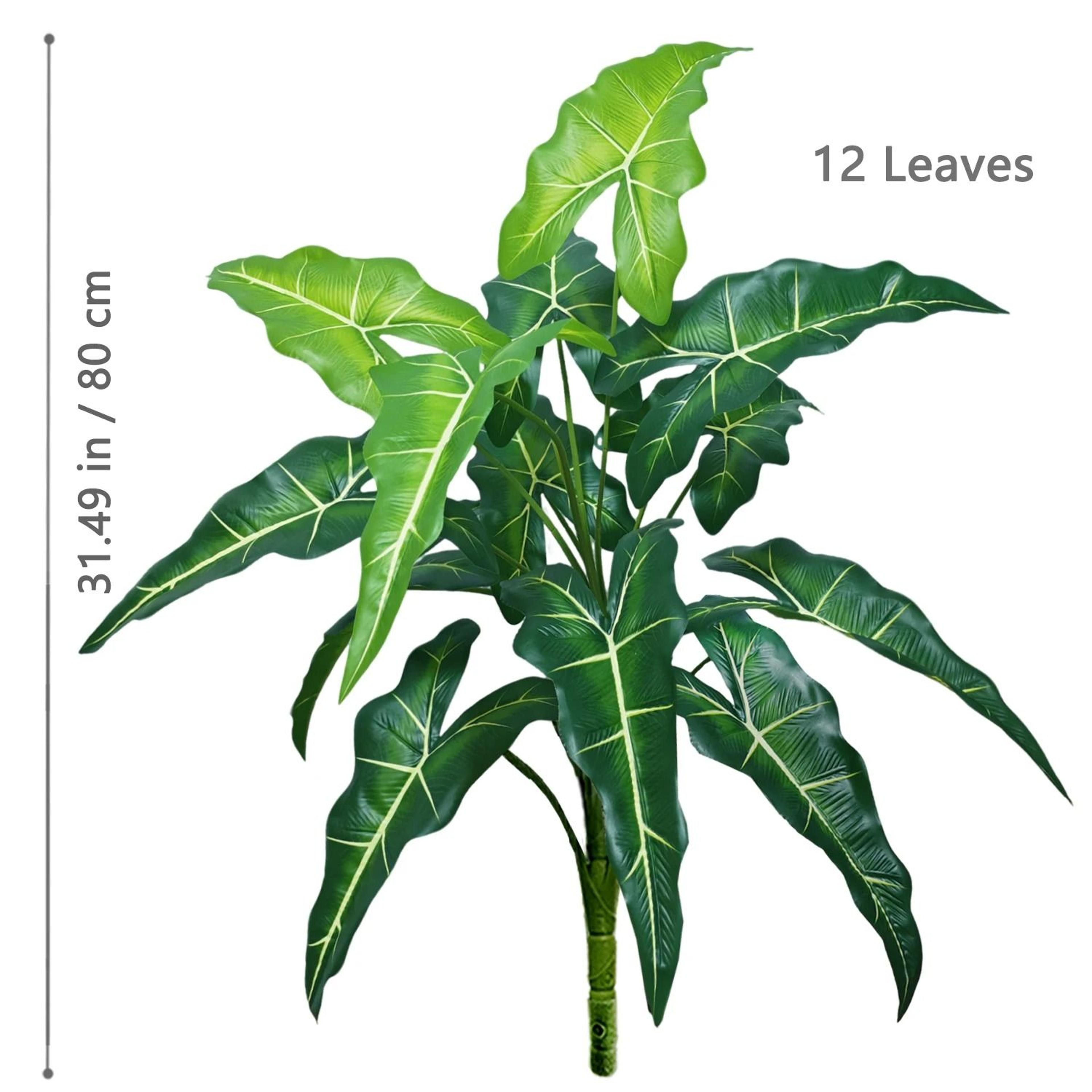 Giant Artificial Calla Lily  Tropical Foliage  Large Floor Plant For Modern Home  Office Decor 22