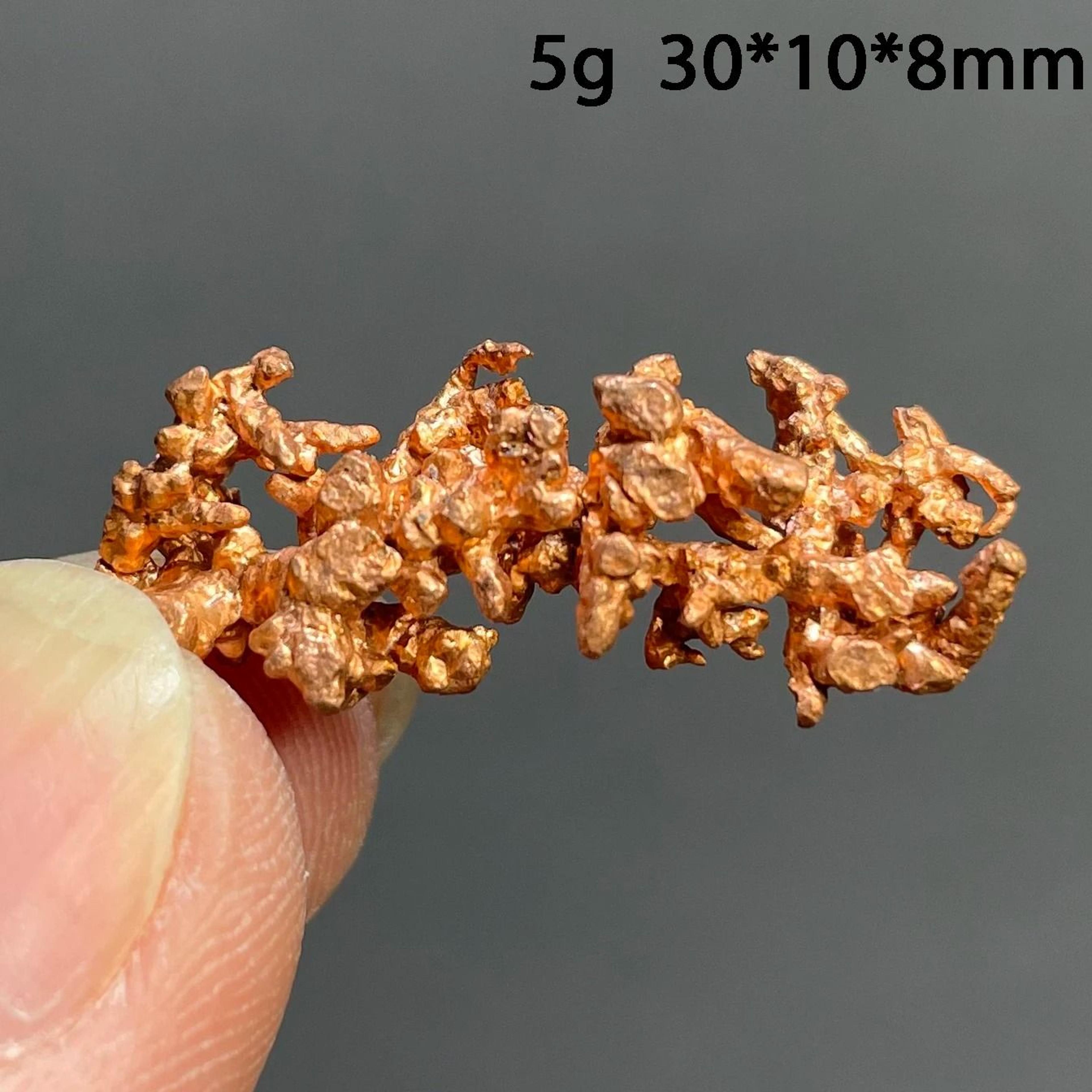 Natural Native Copper Cluster  Raw Mineral Specimen Quartz Rock  Metallic Healing Stone For Executi 6