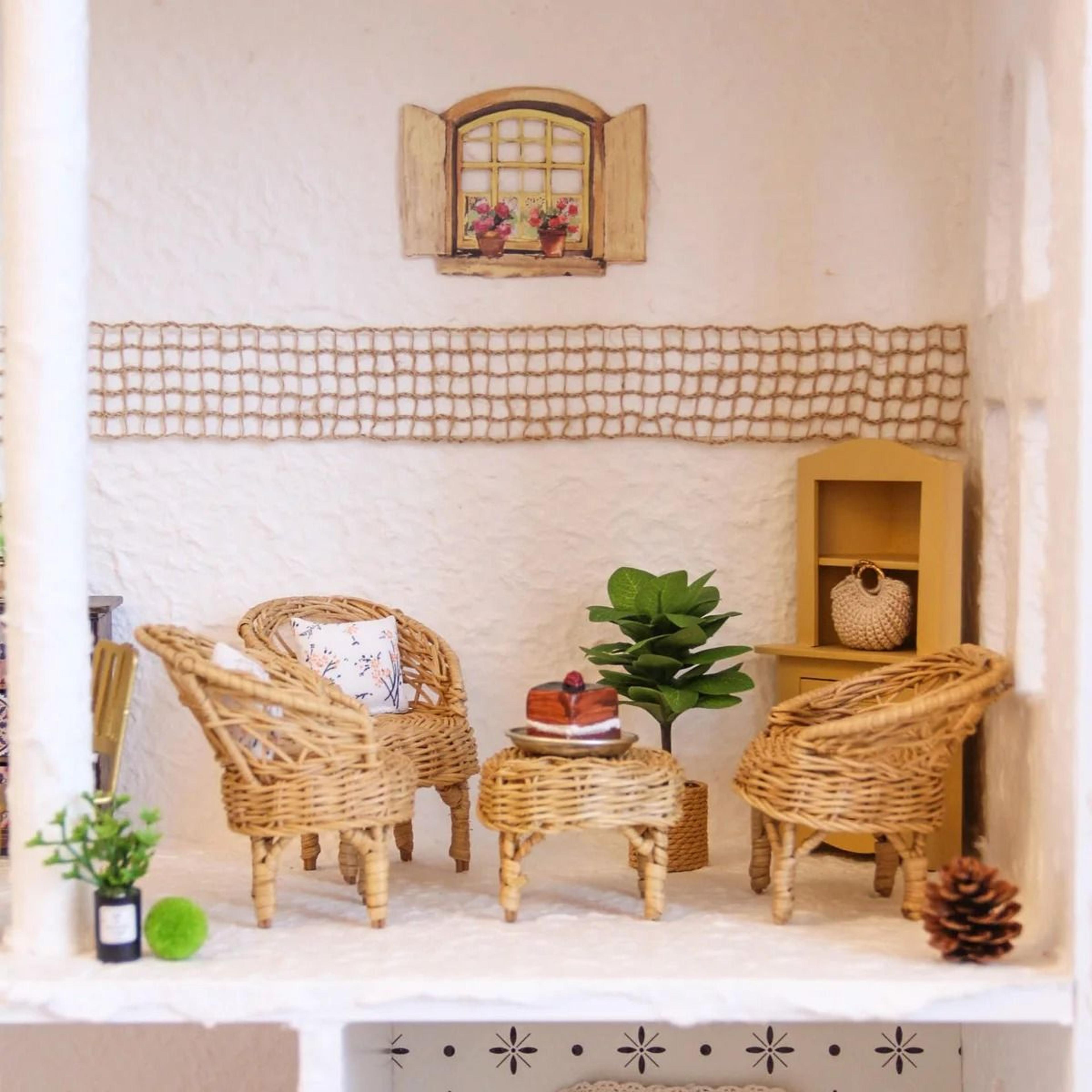 1 12 Miniature Simulation Furniture  HighFidelity Mini House Decor  Professional Studio Props For B 1