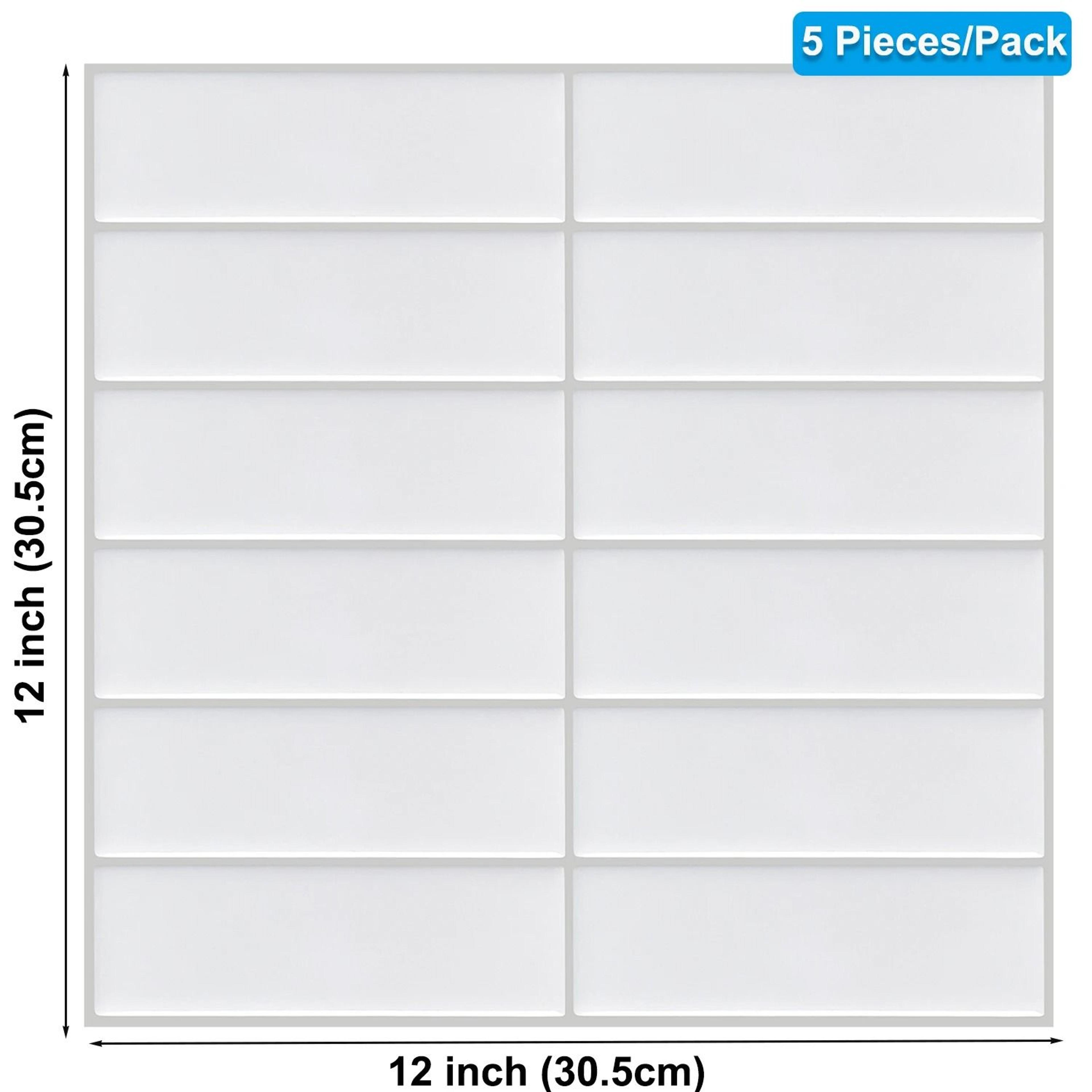 3D Waterproof Kitchen Wall Tiles  12x12 Inch Strong Adhesive Mural  Premium Peel And Stick Home Wal 9
