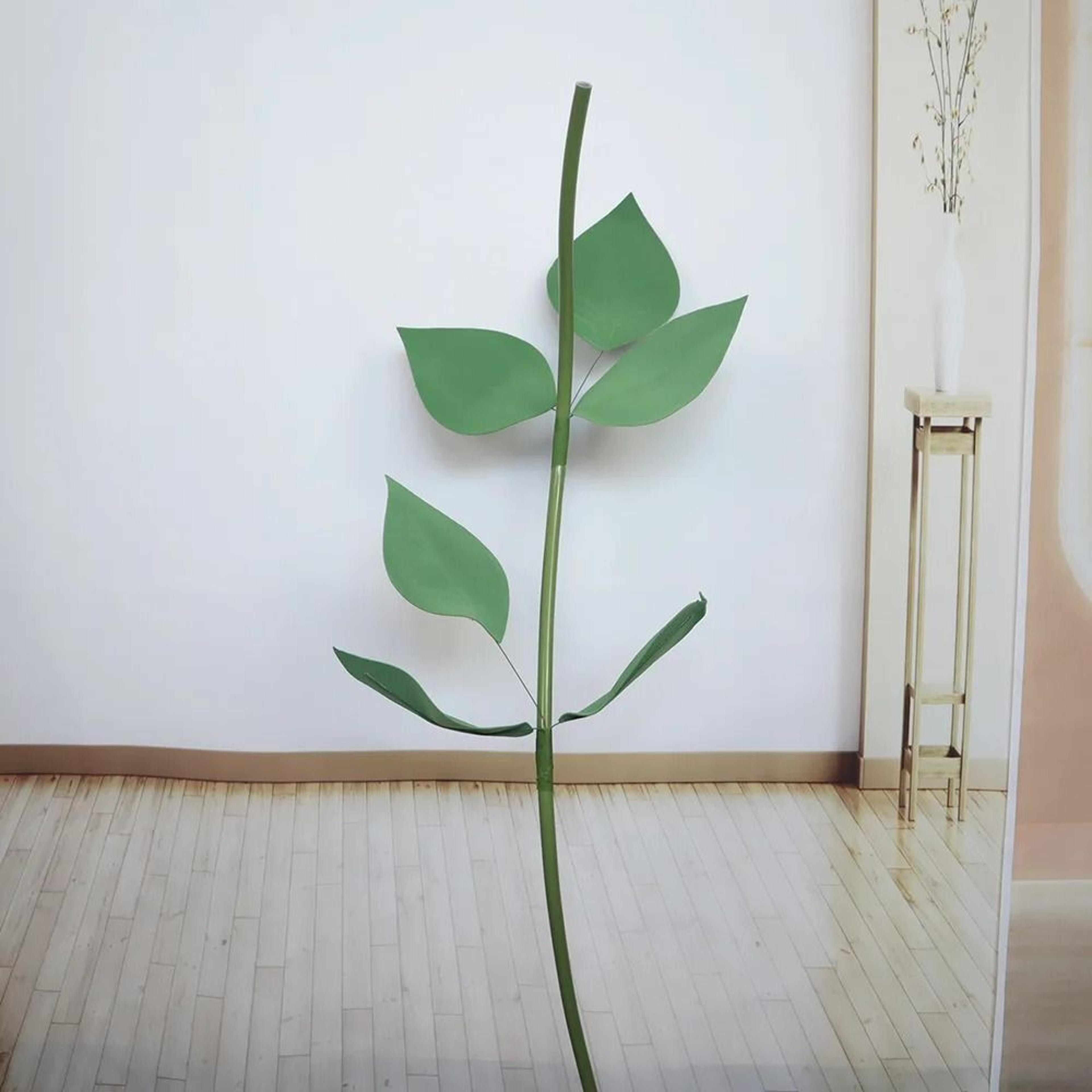 63Inch Adjustable Floor Standing Flower Pole  HeavyDuty Base For Giant Paper Flowers  Wedding Displ 1