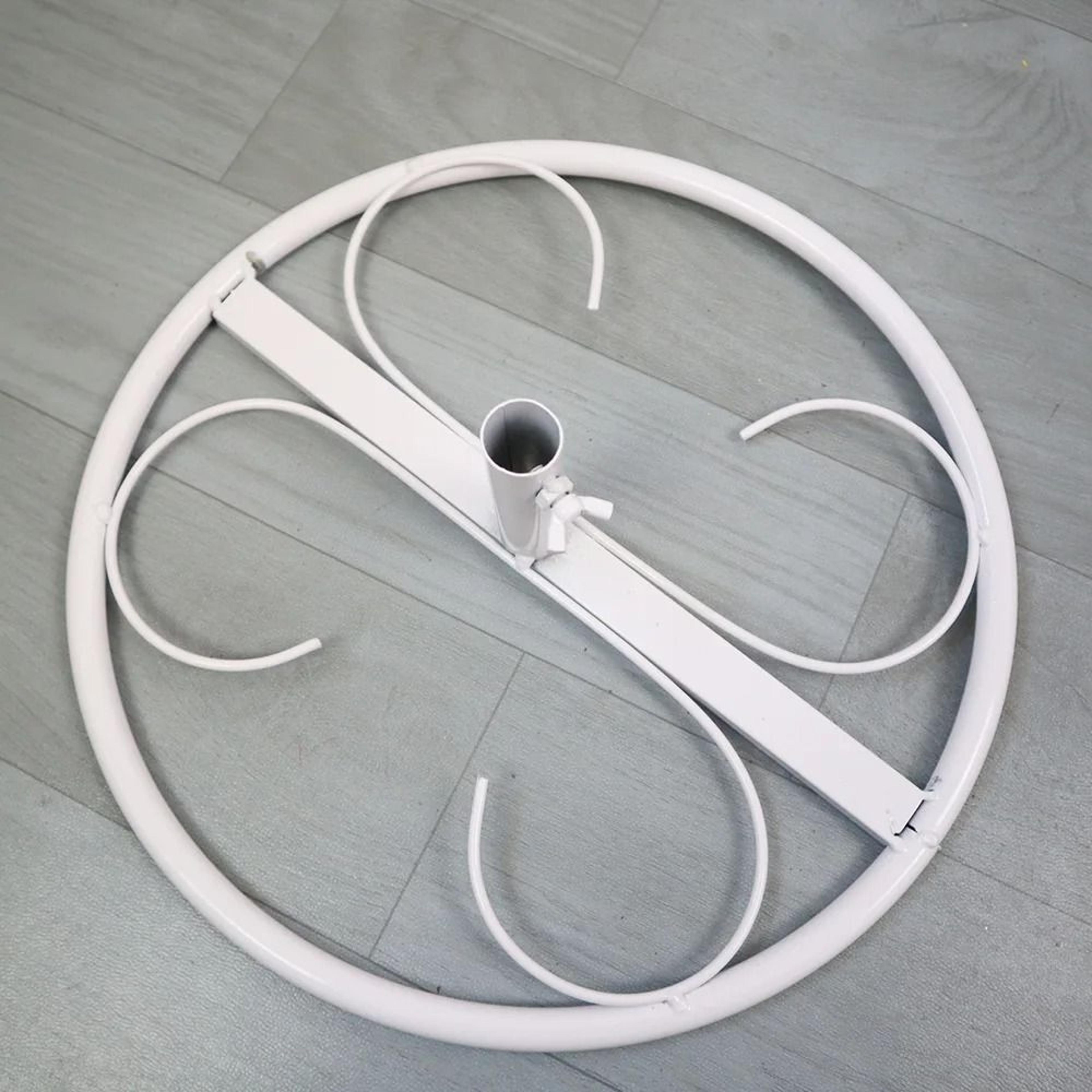 63Inch Adjustable Floor Standing Flower Pole  HeavyDuty Base For Giant Paper Flowers  Wedding Displ 23