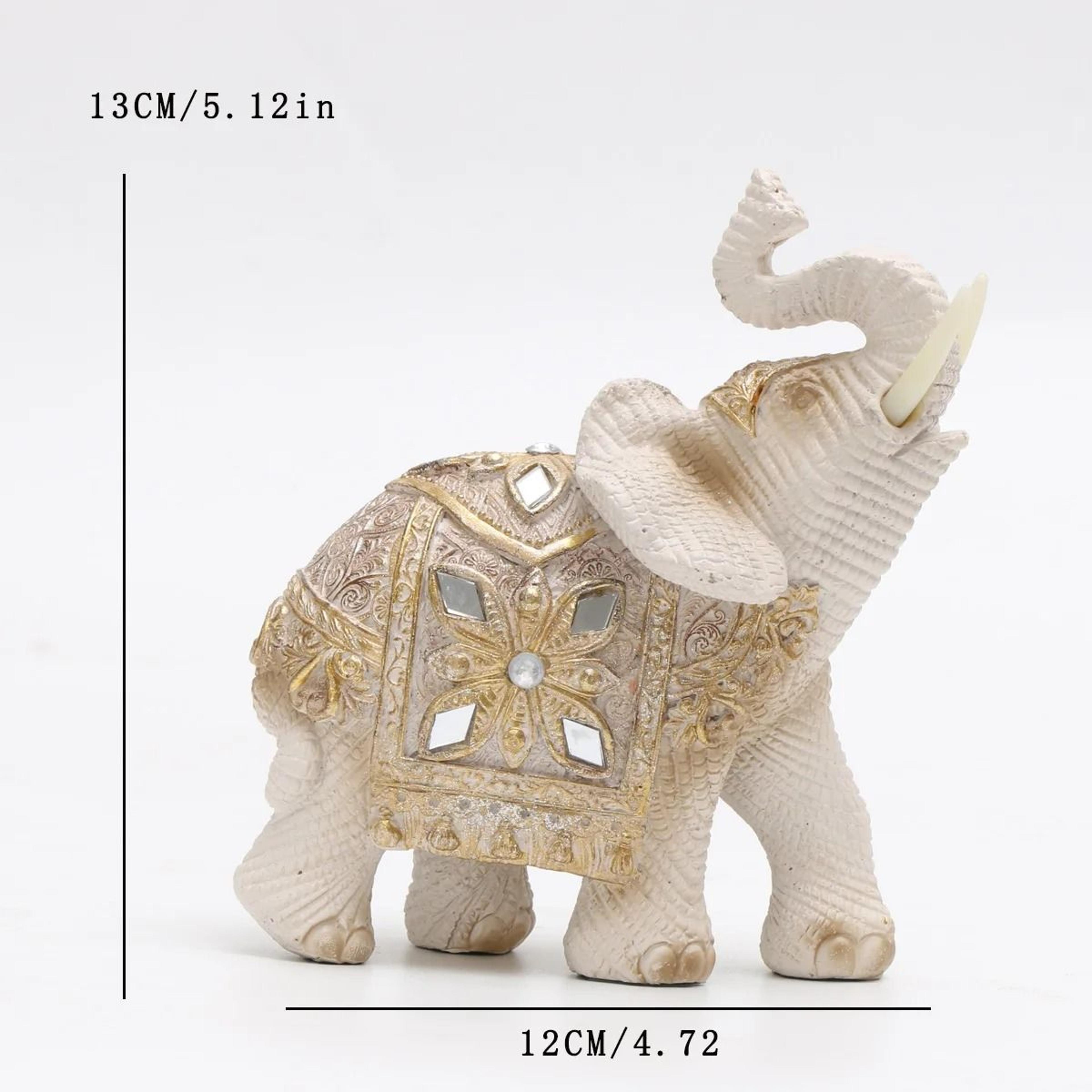 Authentic Lucky Elephant Feng Shui Statue  Wealth Attraction Sculpture  Vibrant Home  Office Prospe 6