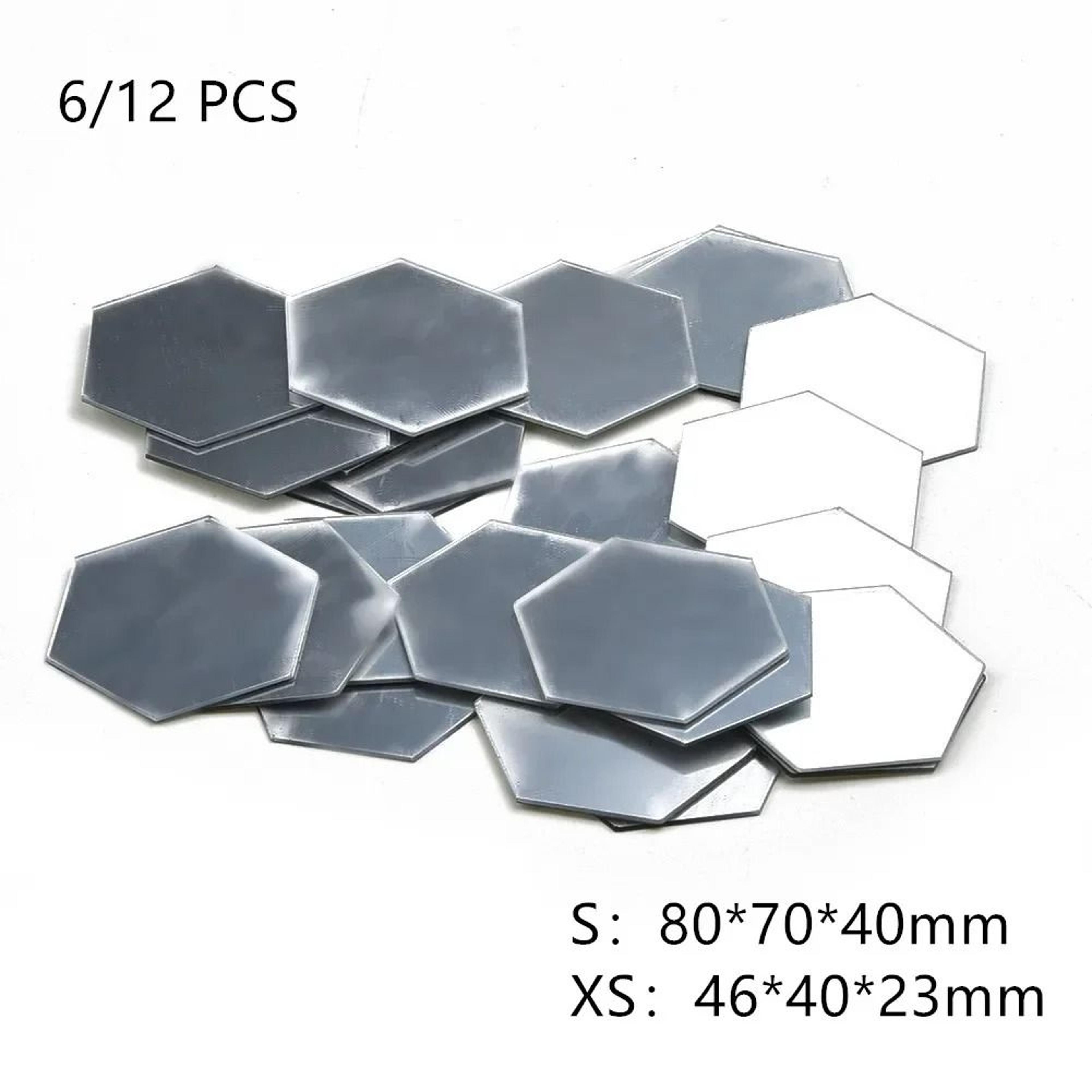 Hexagonal Acrylic Mirror Tiles  Modular 3D Mosaic Wall Stickers  Professional SelfAdhesive DIY Art  6