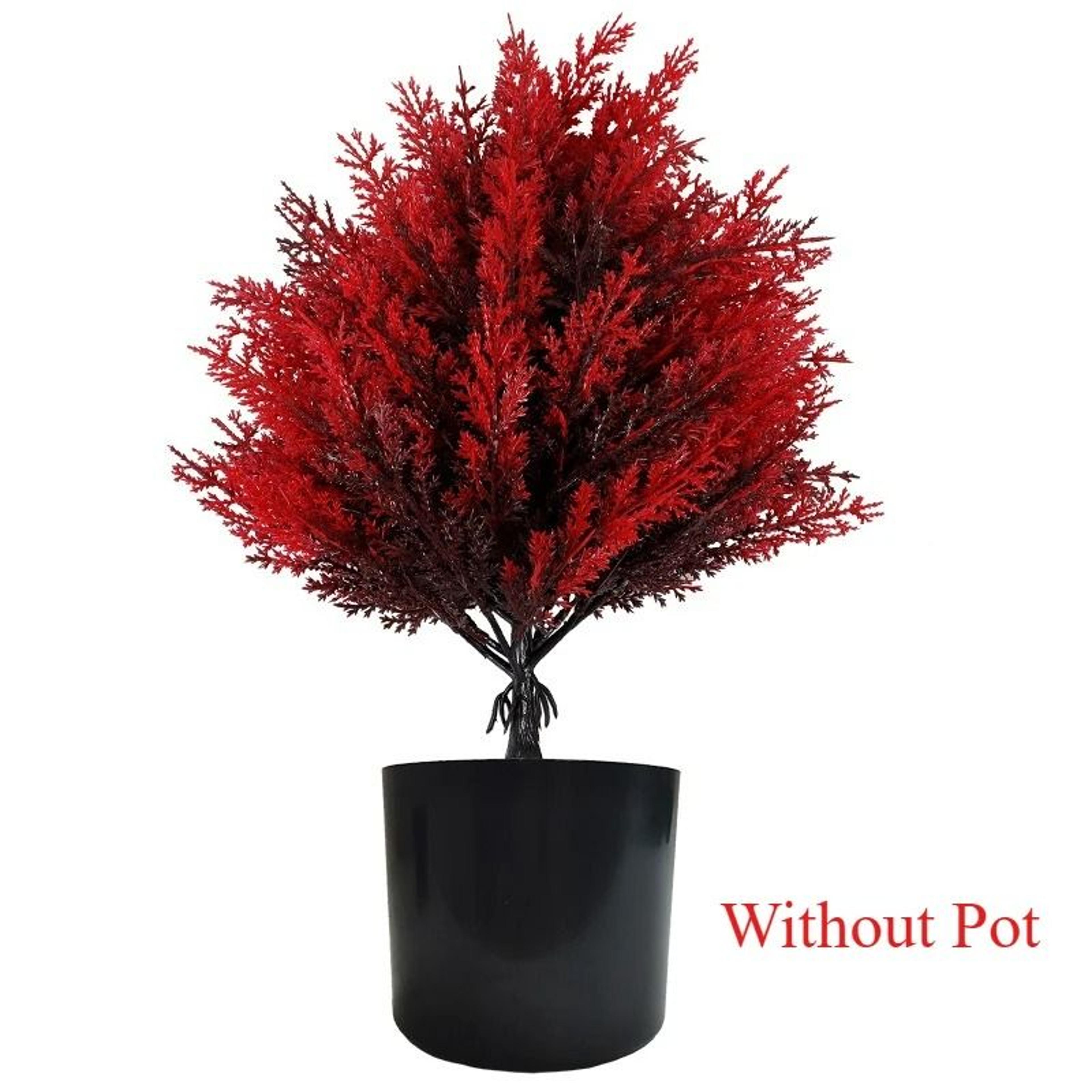 Crimson Lavender Ground Stake  45cm Artificial Garden Topiary  Professional Outdoor Holiday  Office 6
