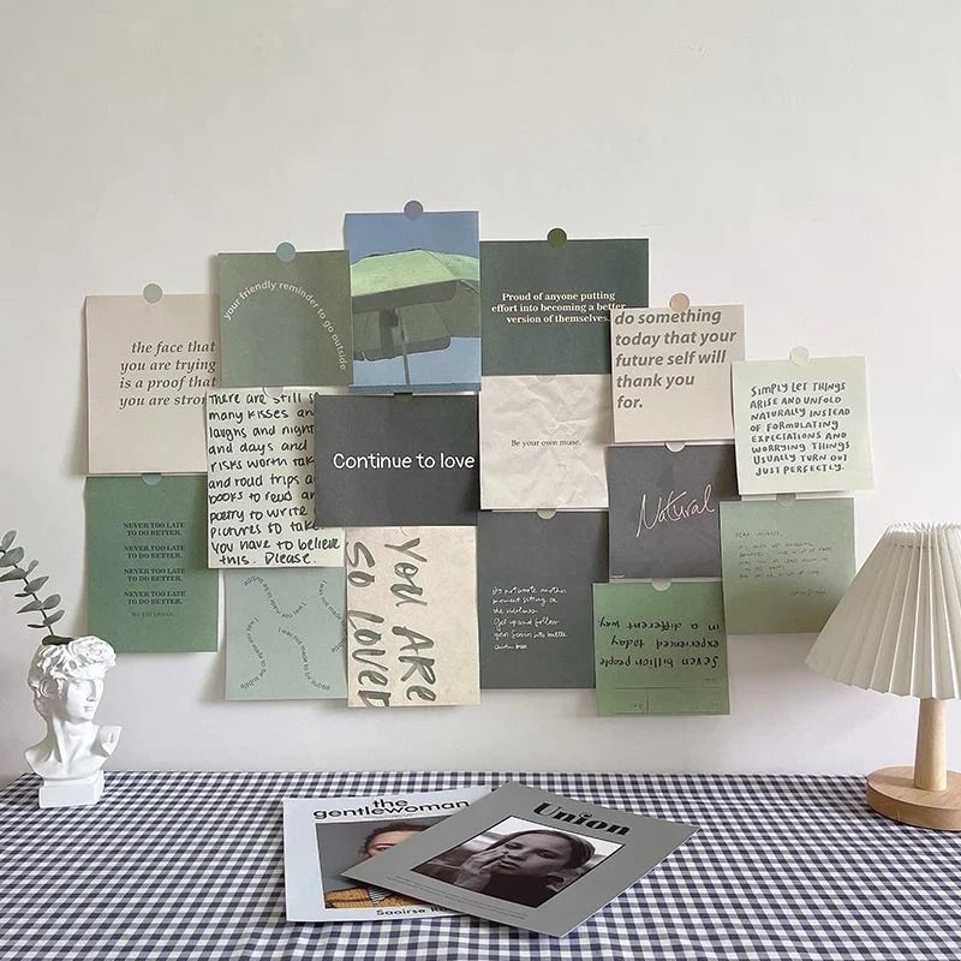 Nordic Retro Art Postcard Set  Minimalist Wall Decor Photo Cards  Professional Aesthetic Photograph 16