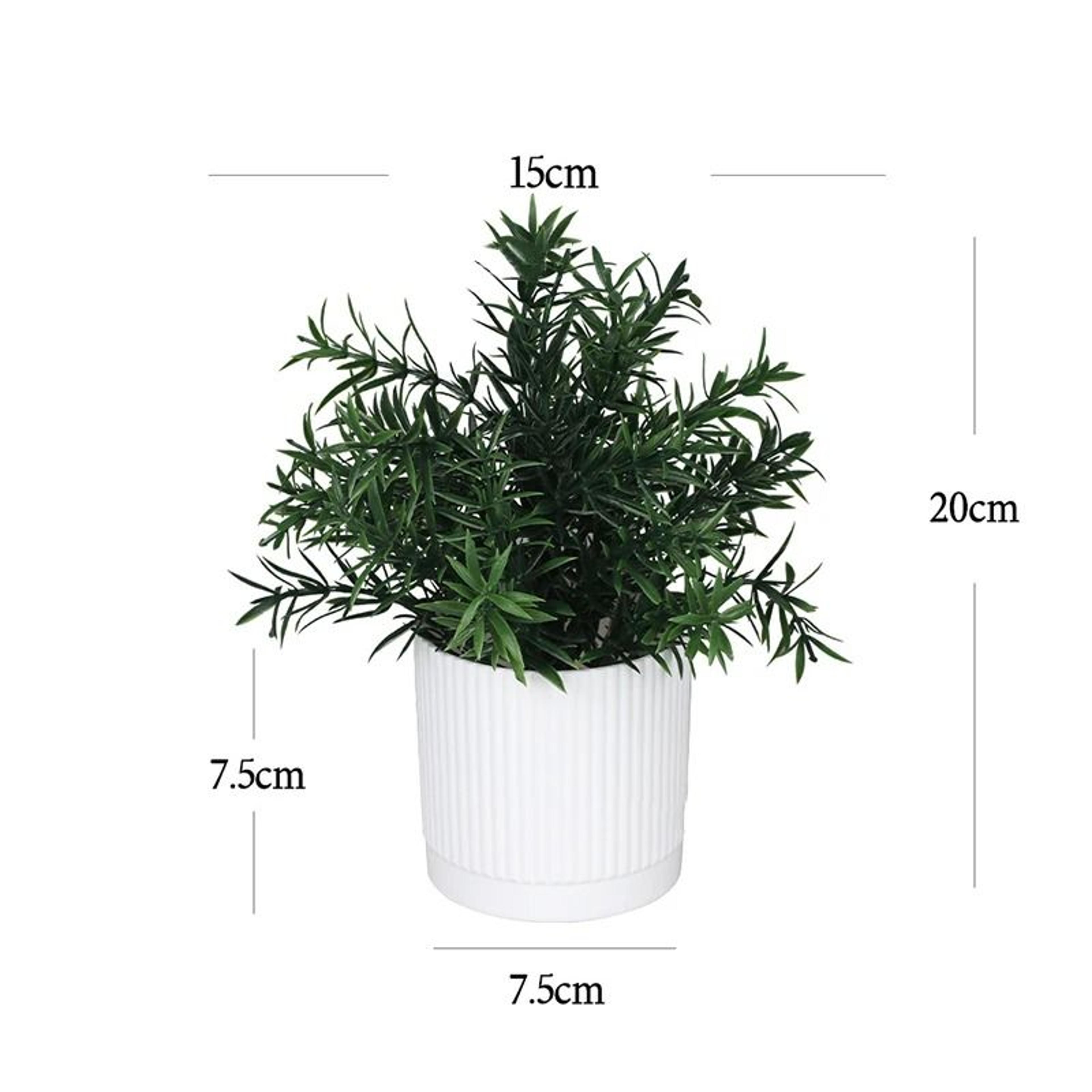 Artificial Potted Bonsai Plant  Simulated Miniature Tree  Executive Home  Garden Sanctuary Decor 5