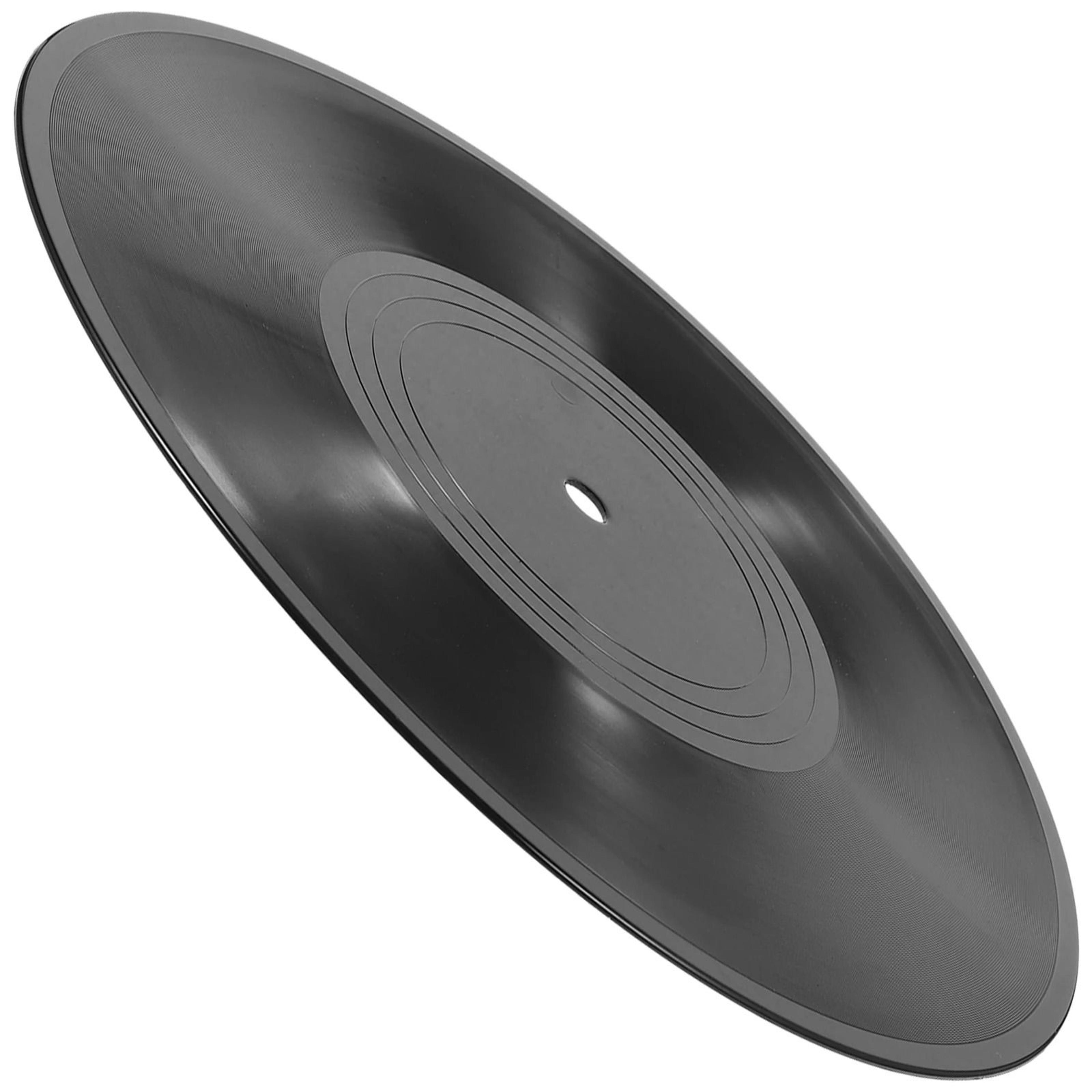 Simulated Vinyl Disc Wall Art  Professional Grooved Record Ornament  Executive Music Lounge  Studio 5
