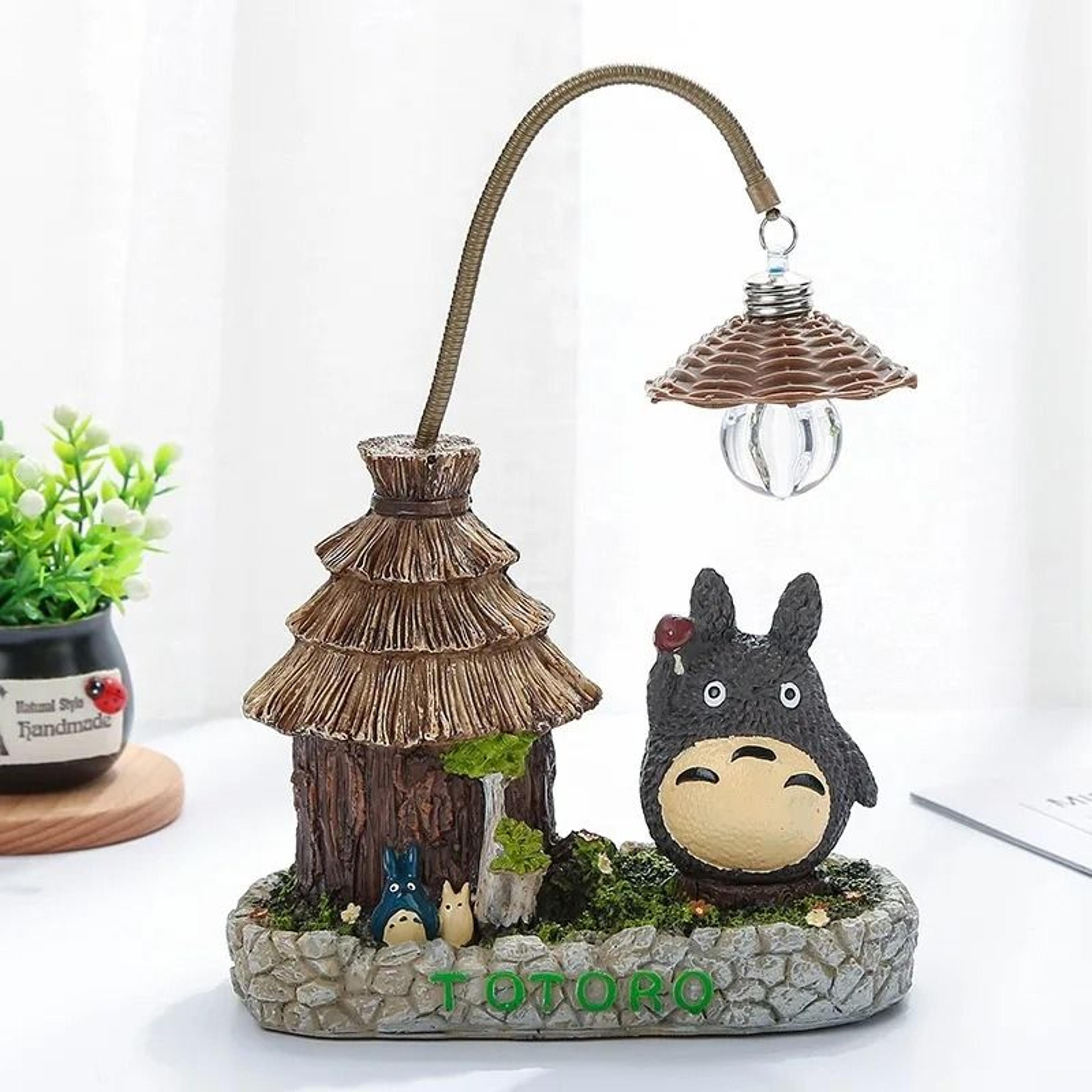 Anime Wooden Grass House Night Light  Whimsical Desktop LED Ornament  Executive Studio  Office Sanc 1