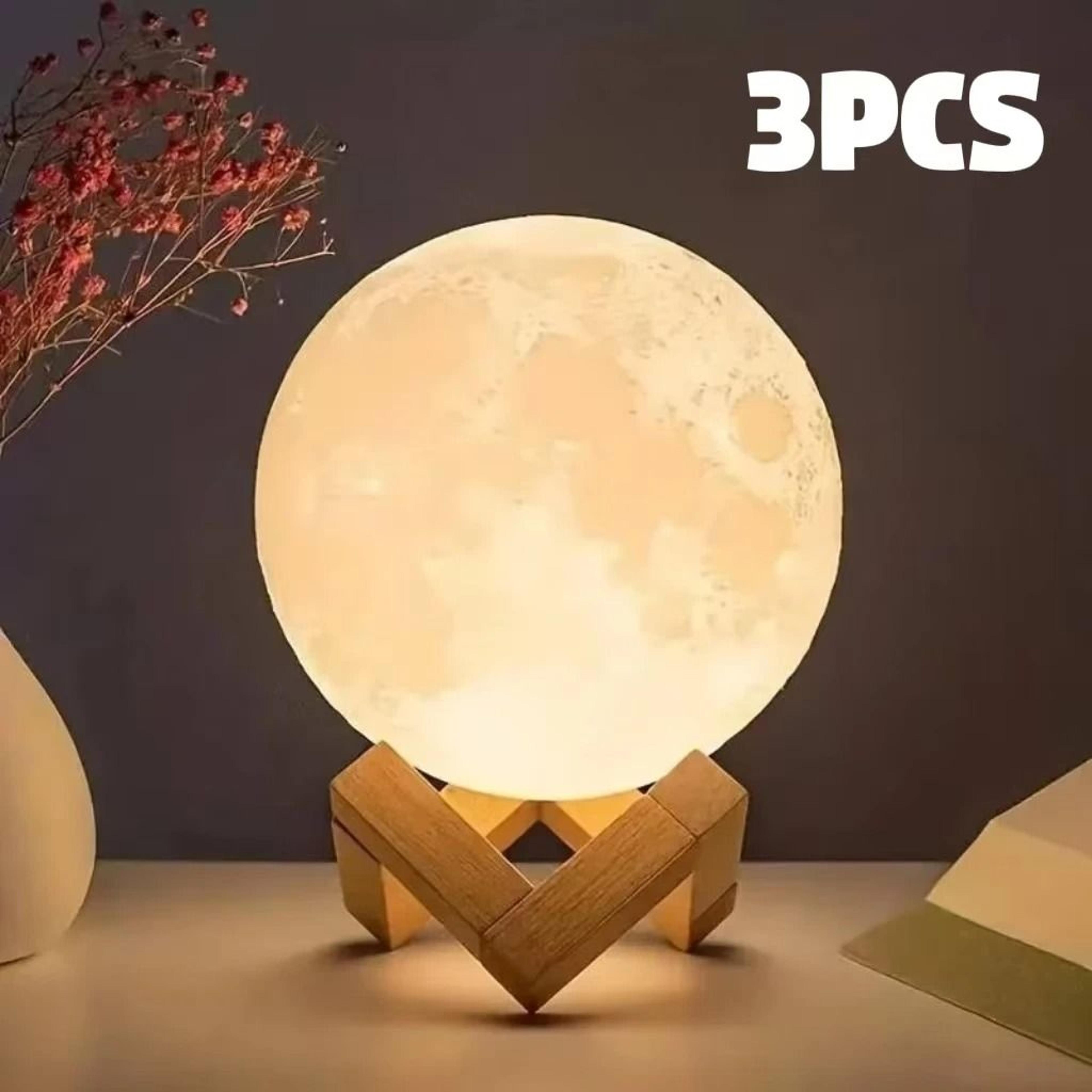 Cosmic Artisan Planet Lamp  8cm DIY Celestial Night Light  Executive Studio  Lunar Sanctuary Decor 8