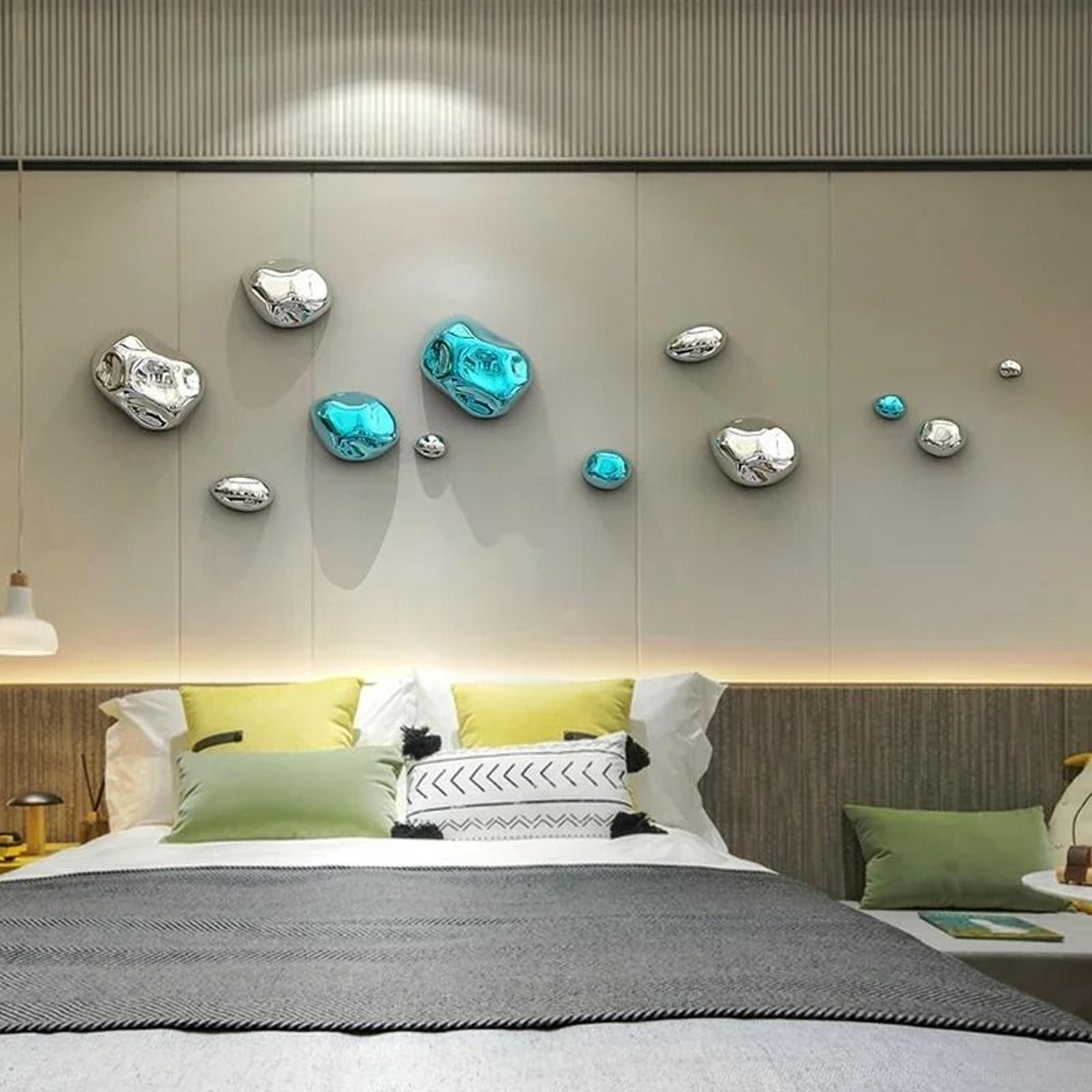 Gilded Geological Relief  3D Simulation Golden Stone Wall Art  Executive Suite  Minimalist Sanctuar 0