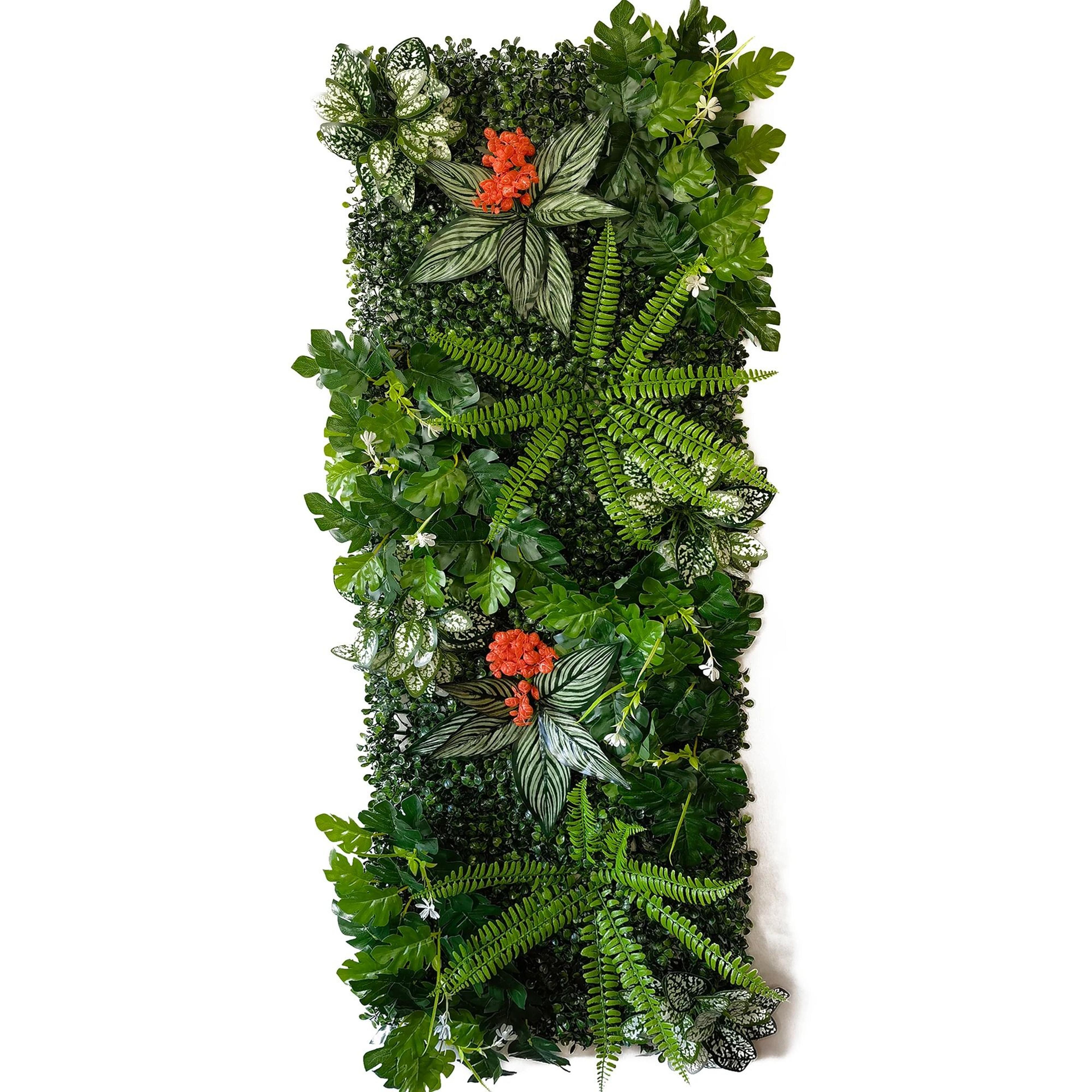 Botanical Meadow Wall Panel  157 X 472 Artificial Grass Lawn  Executive Studio  Wedding Sanctuary D 25