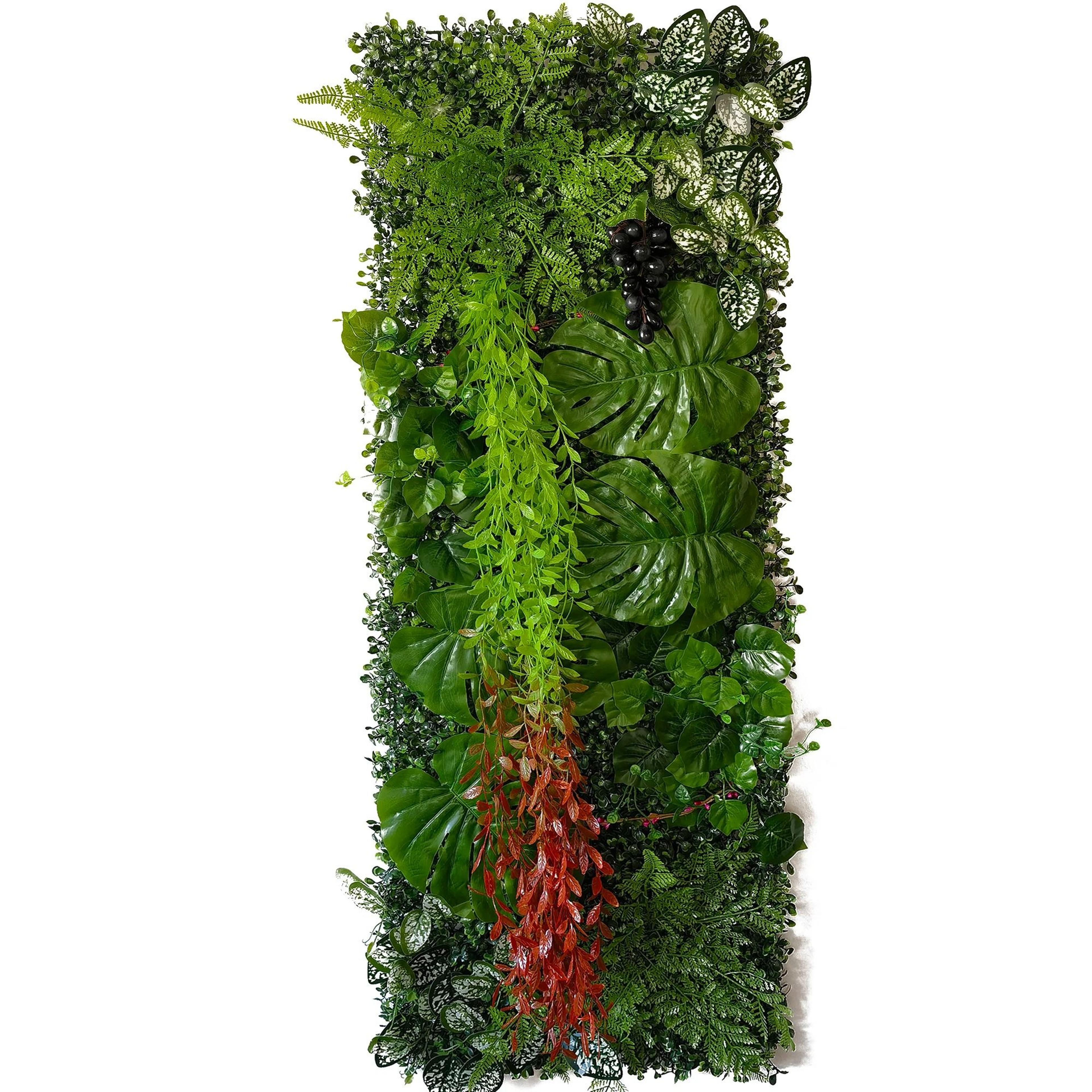 Verdant Monolith Panel  Large Artificial Moss  Grass Turf  Executive Event  Modern Vertical Sanctua 2