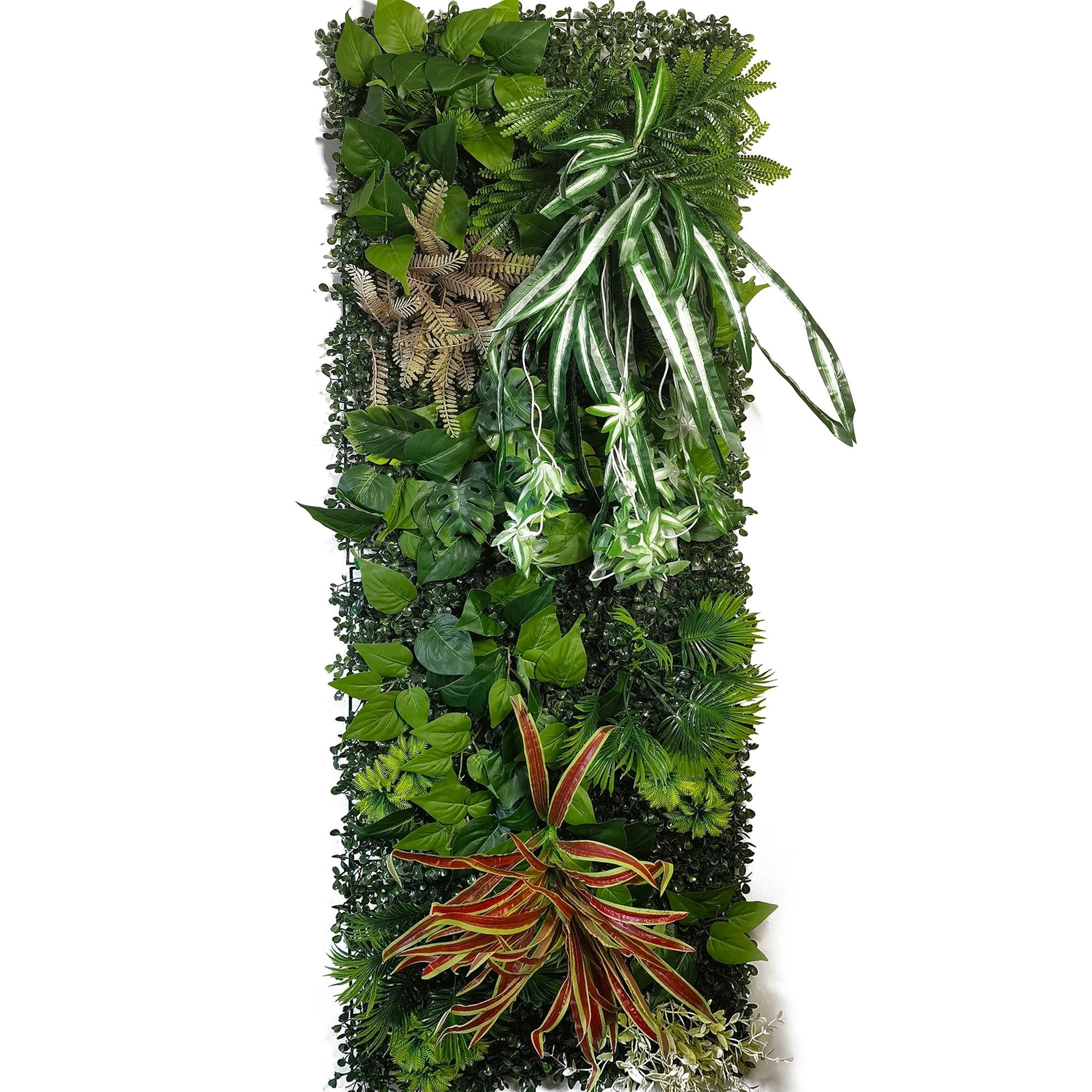 Verdant Monolith Panel  Large Artificial Moss  Grass Turf  Executive Event  Modern Vertical Sanctua 13