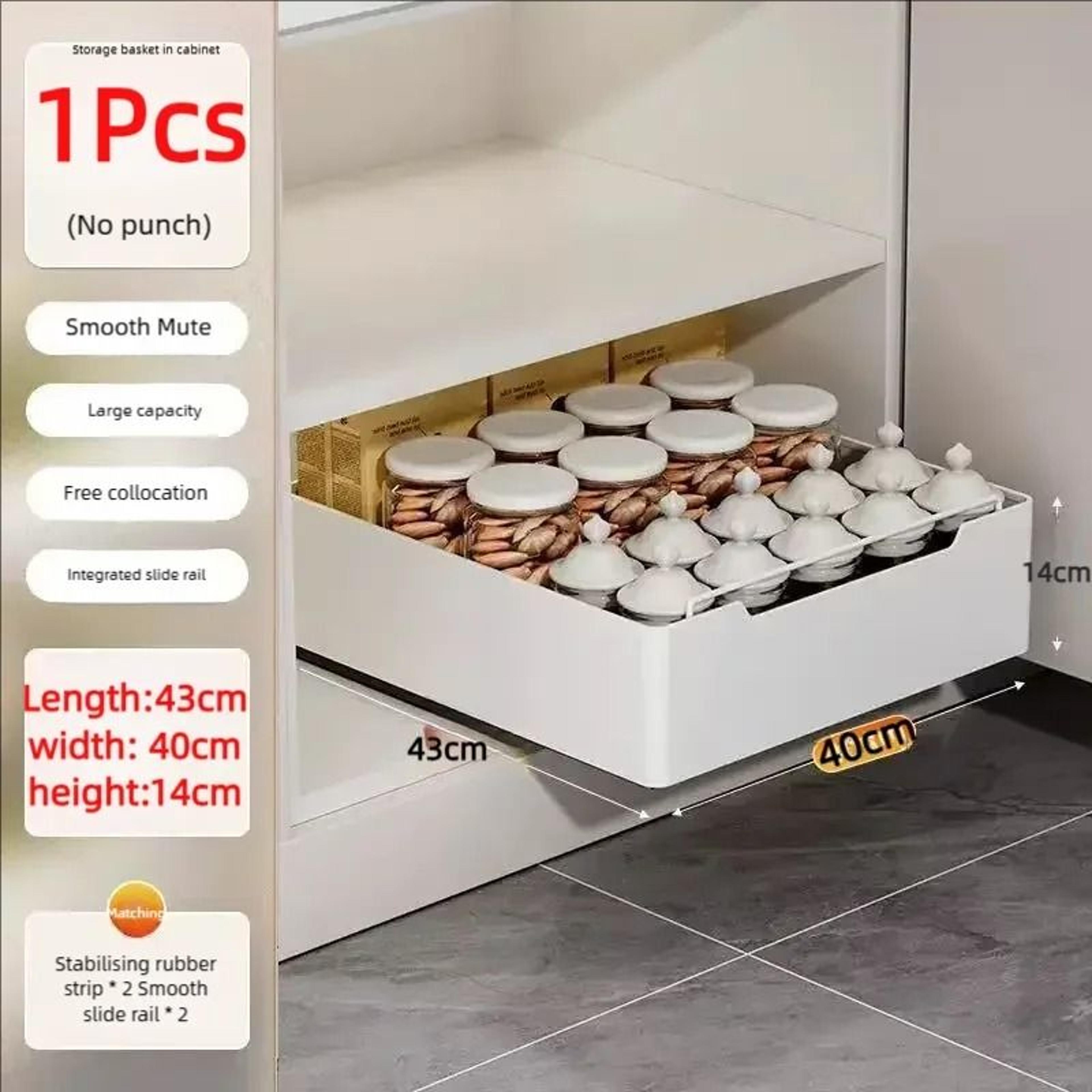 GlideCore Cabinet Nexus  PullOut Rail Storage Drawer System  Executive Studio  Culinary Sanctuary D 24