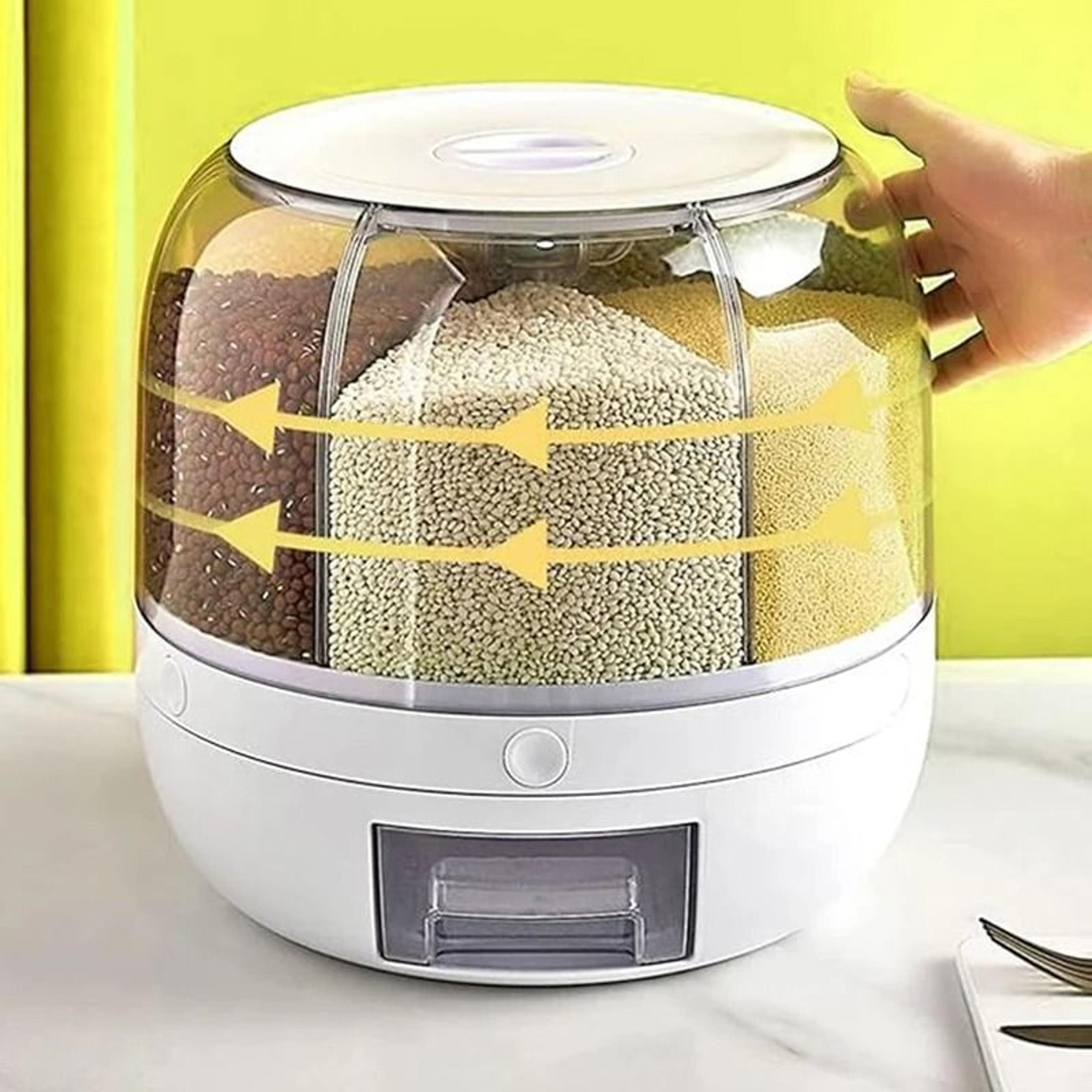 Nexus Grain Carousel  360 Rotating 6Compartment Automatic Dispenser  Executive Studio  Culinary San 3