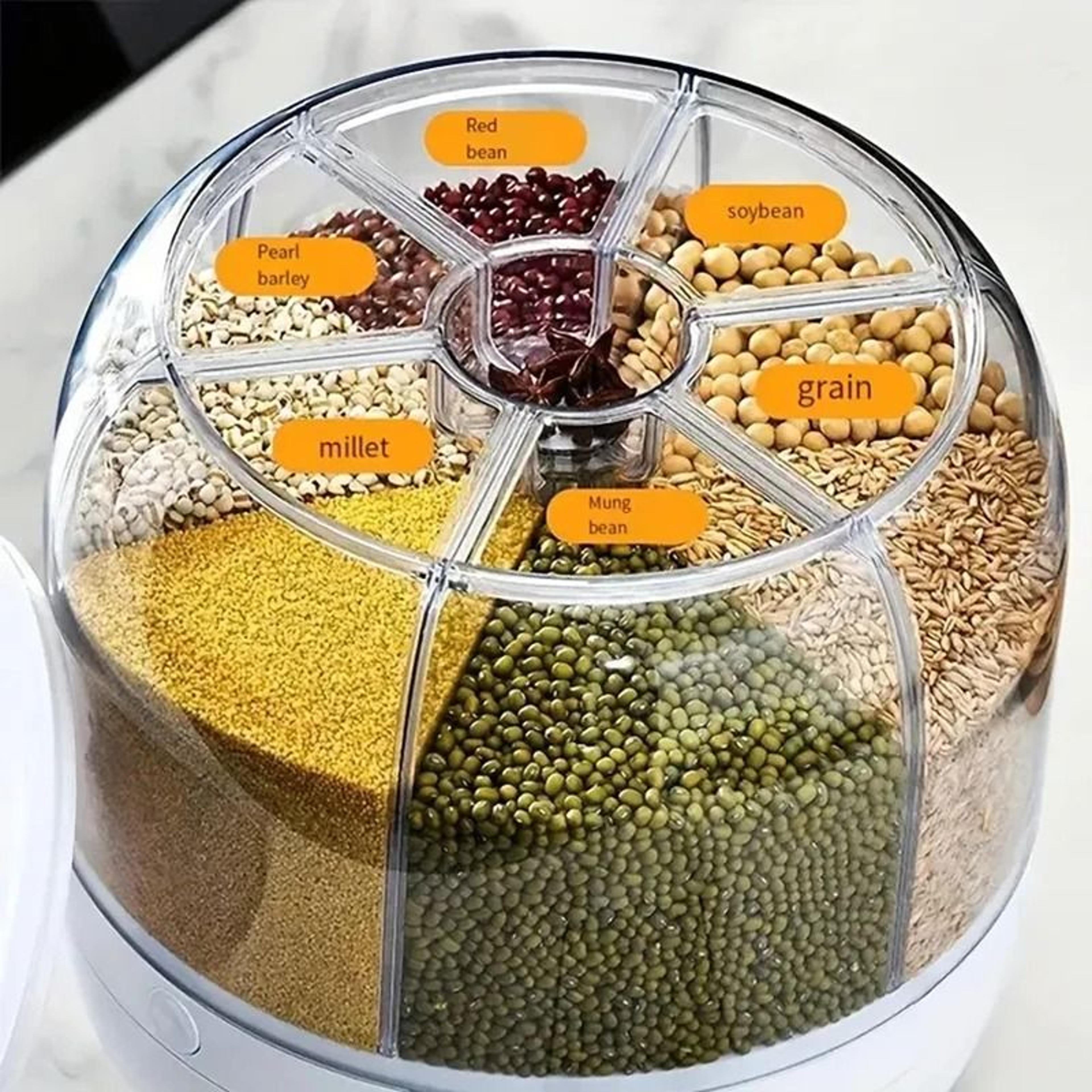 Nexus Grain Carousel  360 Rotating 6Compartment Automatic Dispenser  Executive Studio  Culinary San 4