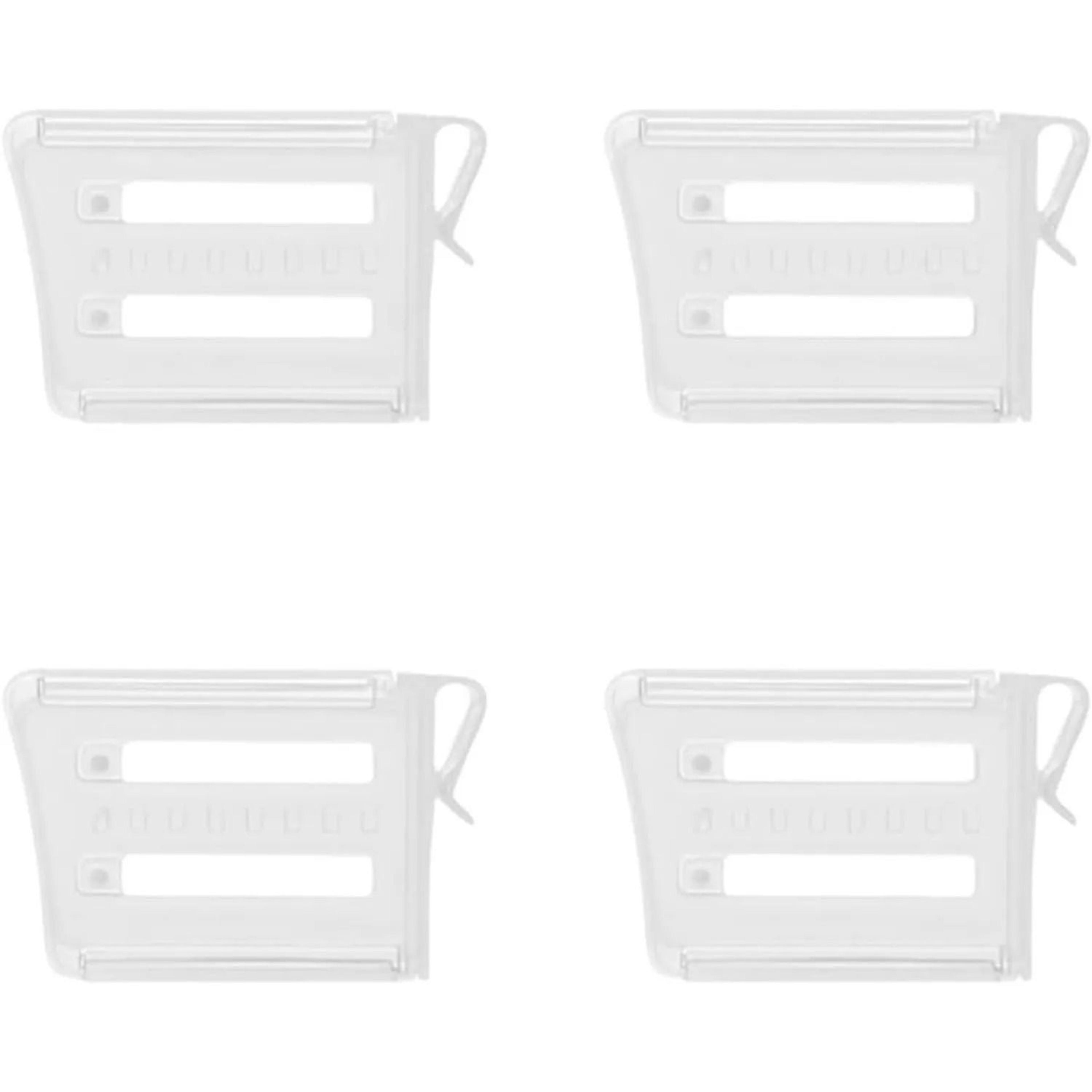 Nexus Fridge Partition  Expandable Refrigerator Storage Divider Clips For Door  Shelves 7