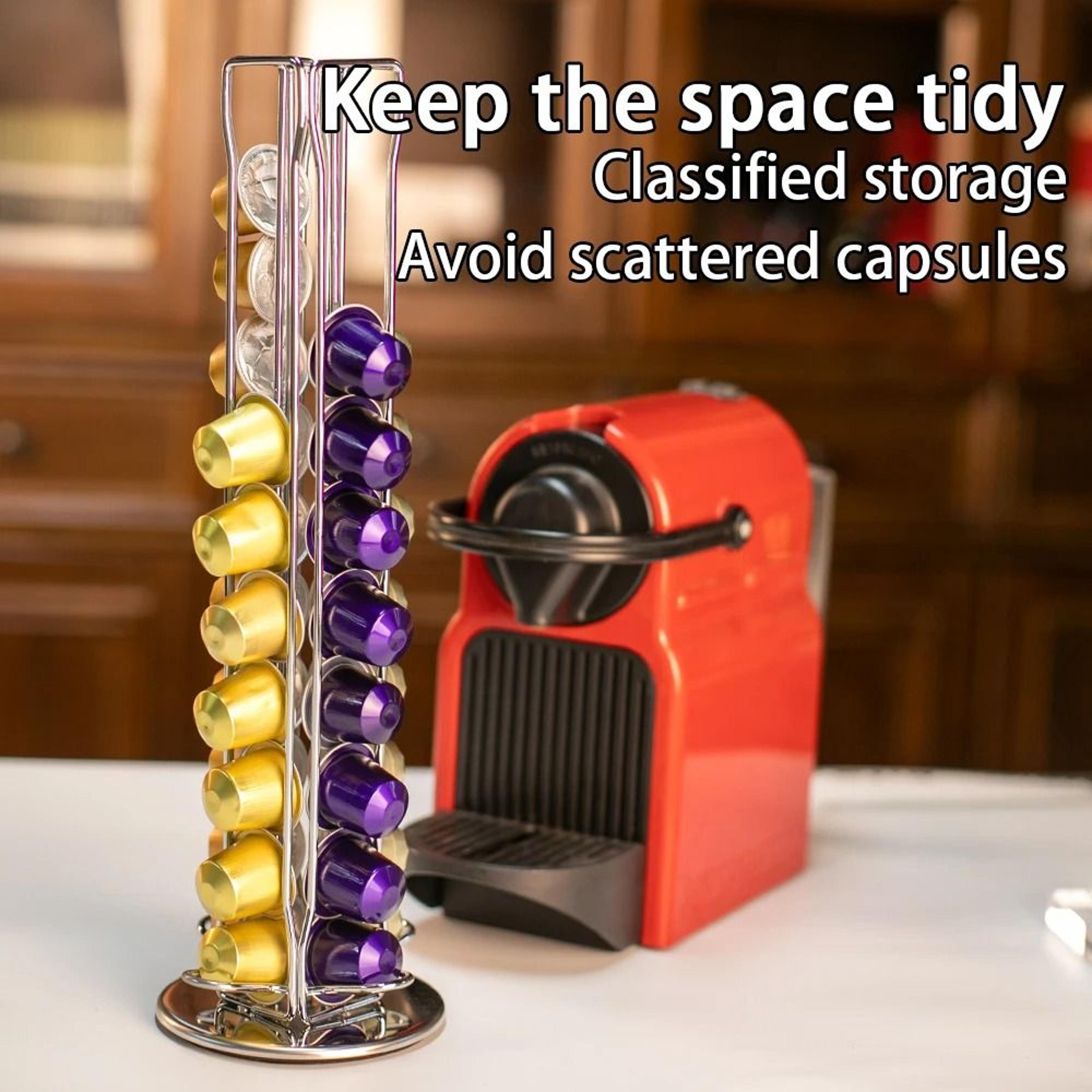Aura Coffee Carousel  360 Rotating 40Pod Capsule Nexus  Executive Studio  Caffeine Sanctuary Decor 3