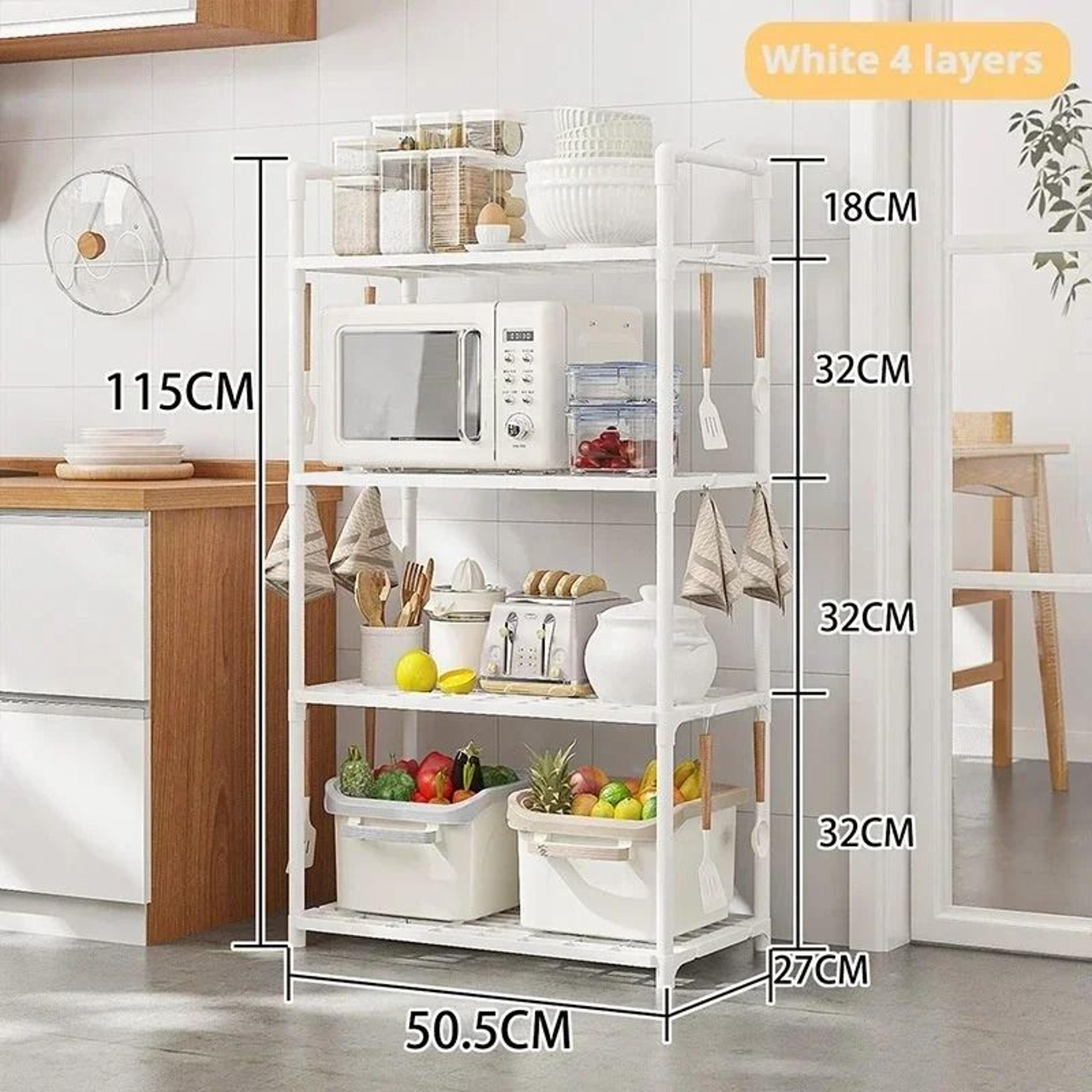 Monolith Floor Nexus  Industrial MultiTier Microwave  Culinary Storage Tower 2