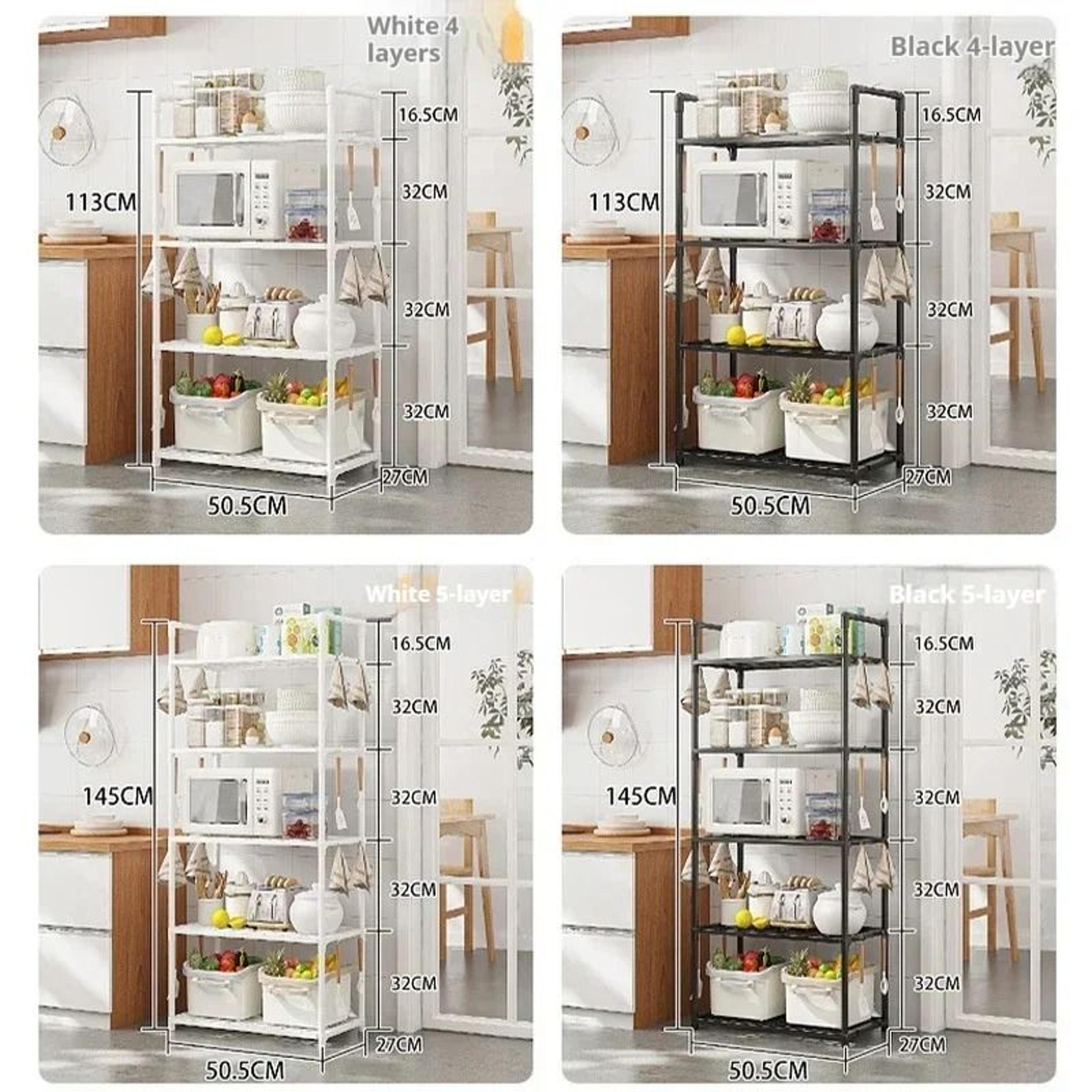 Monolith Floor Nexus  Industrial MultiTier Microwave  Culinary Storage Tower 5