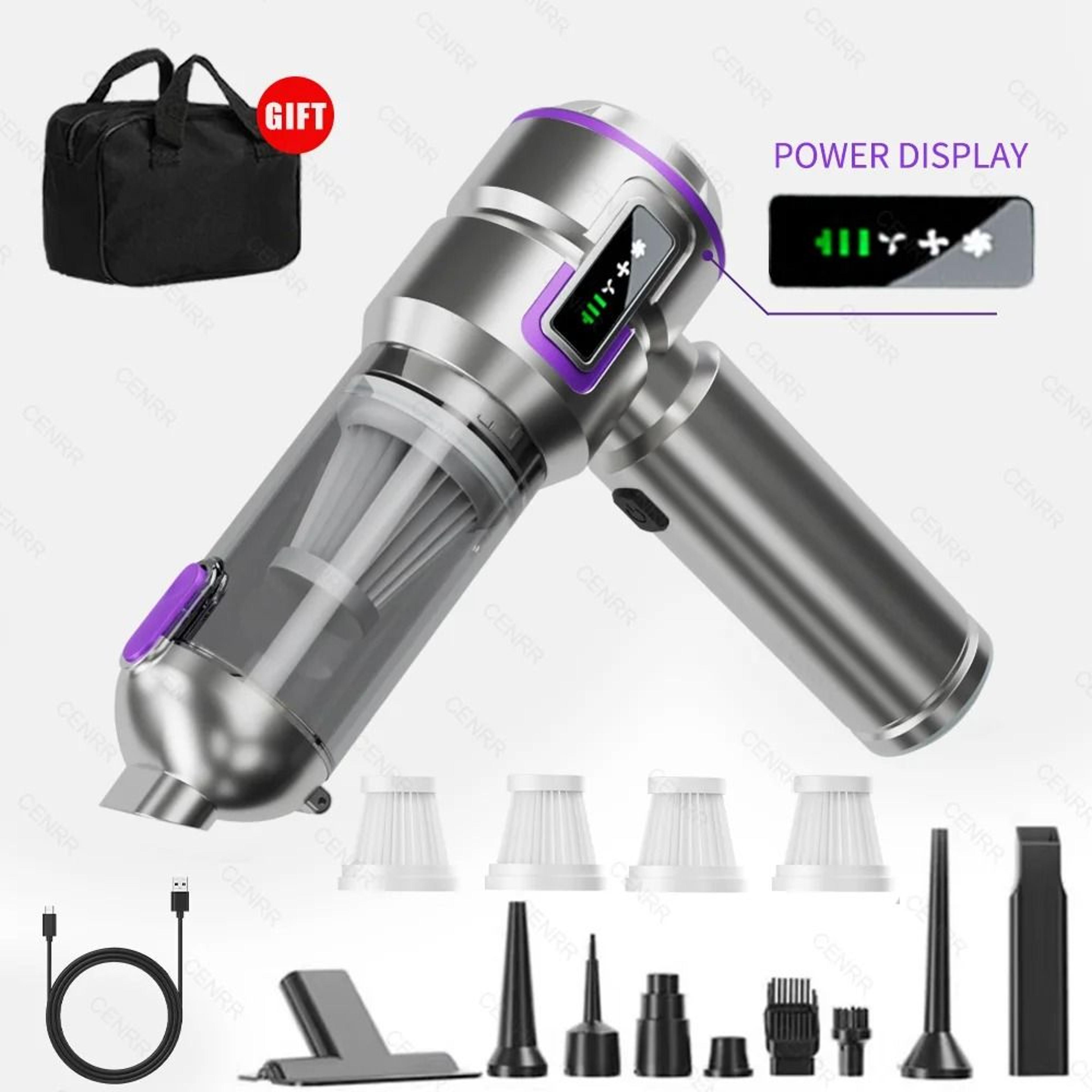Powerful Mini Car Vacuum  Blower  Handheld Wireless Cleaning Machine  Executive Interior Maintenanc 9