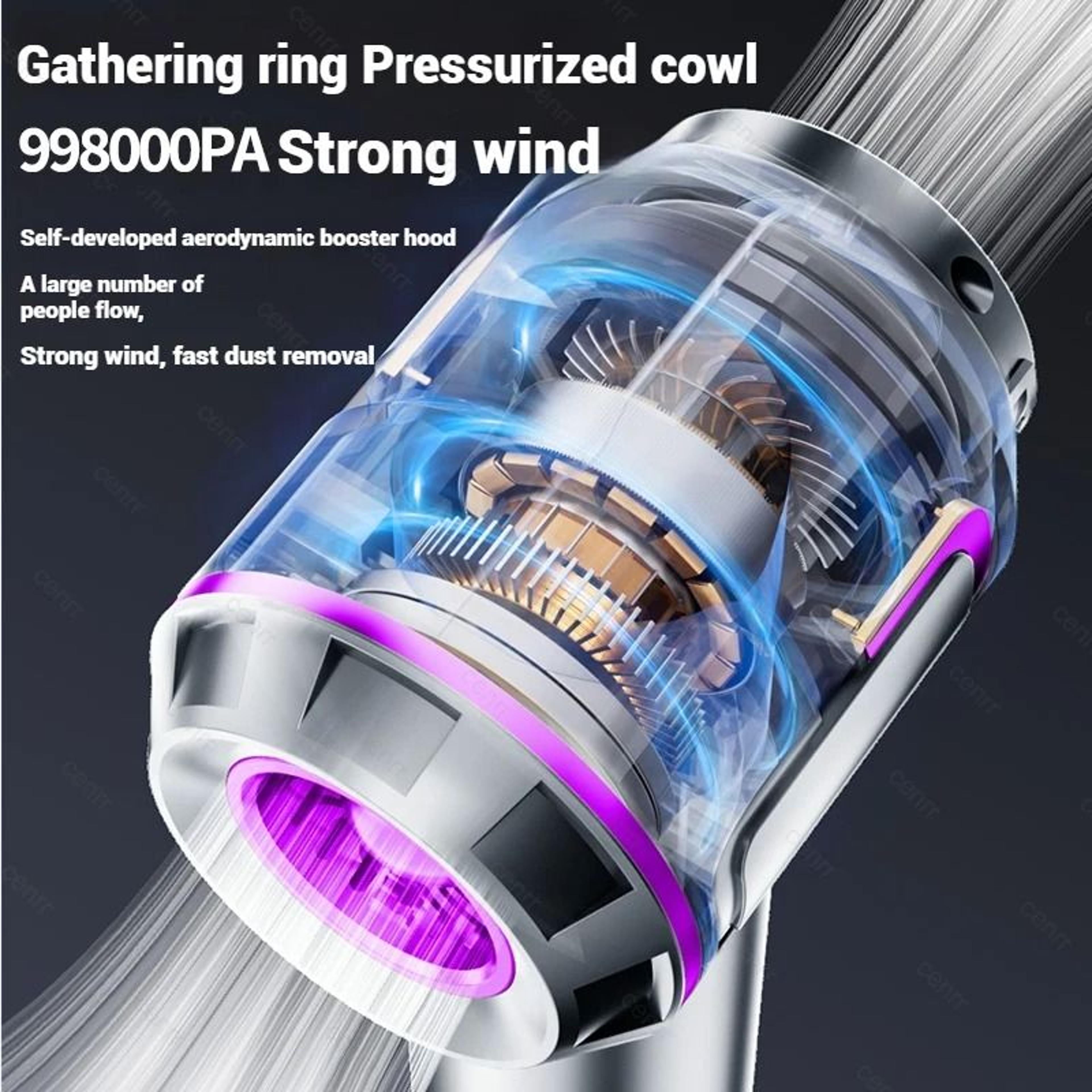 Mini Cordless HighSuction Car Vacuum  Handheld Portable Blower  Cleaner  Executive Interior Mainten 4
