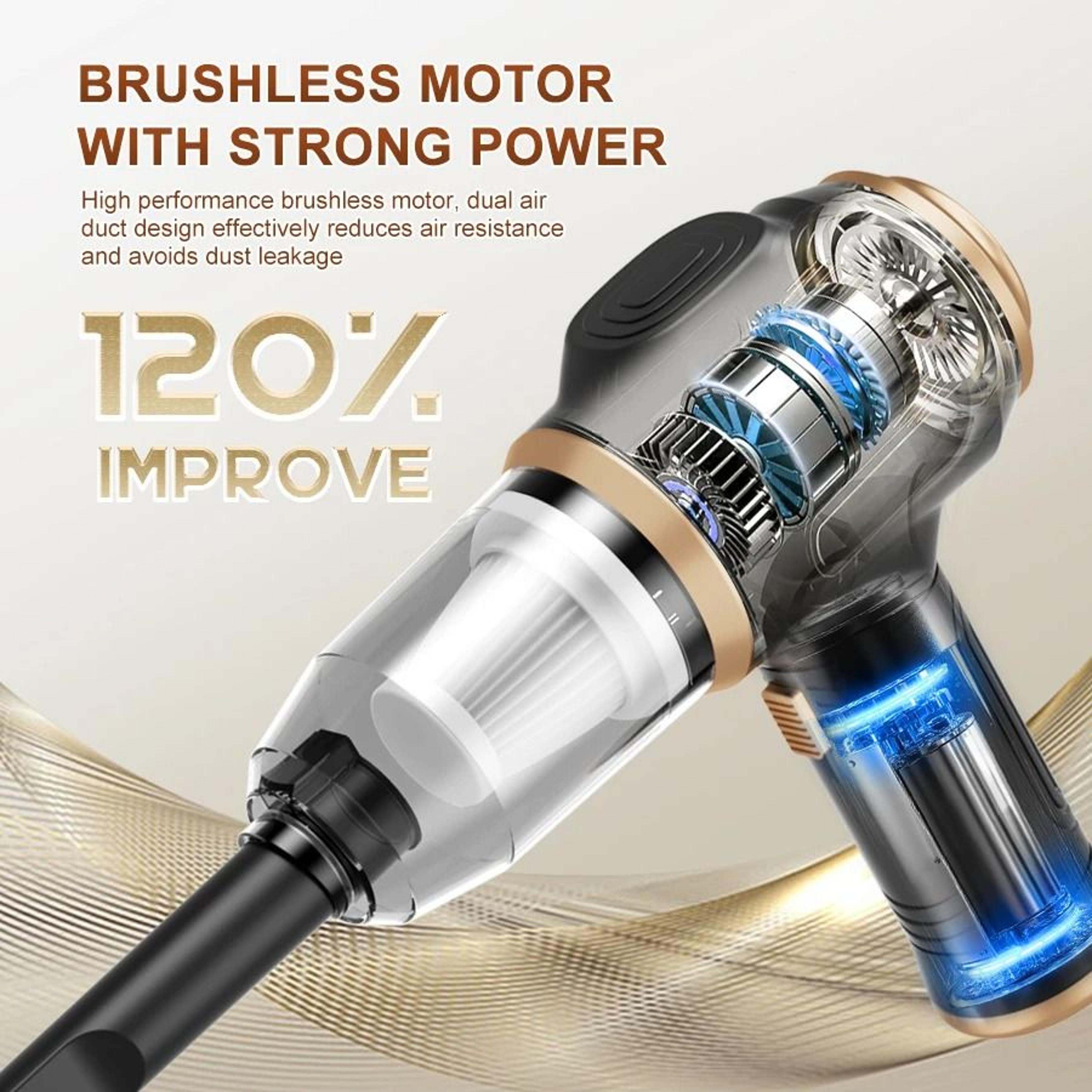 Cordless Handheld Detailing Vacuum  MultiFunctional Dust  Pet Hair Extractor  Executive Household   2