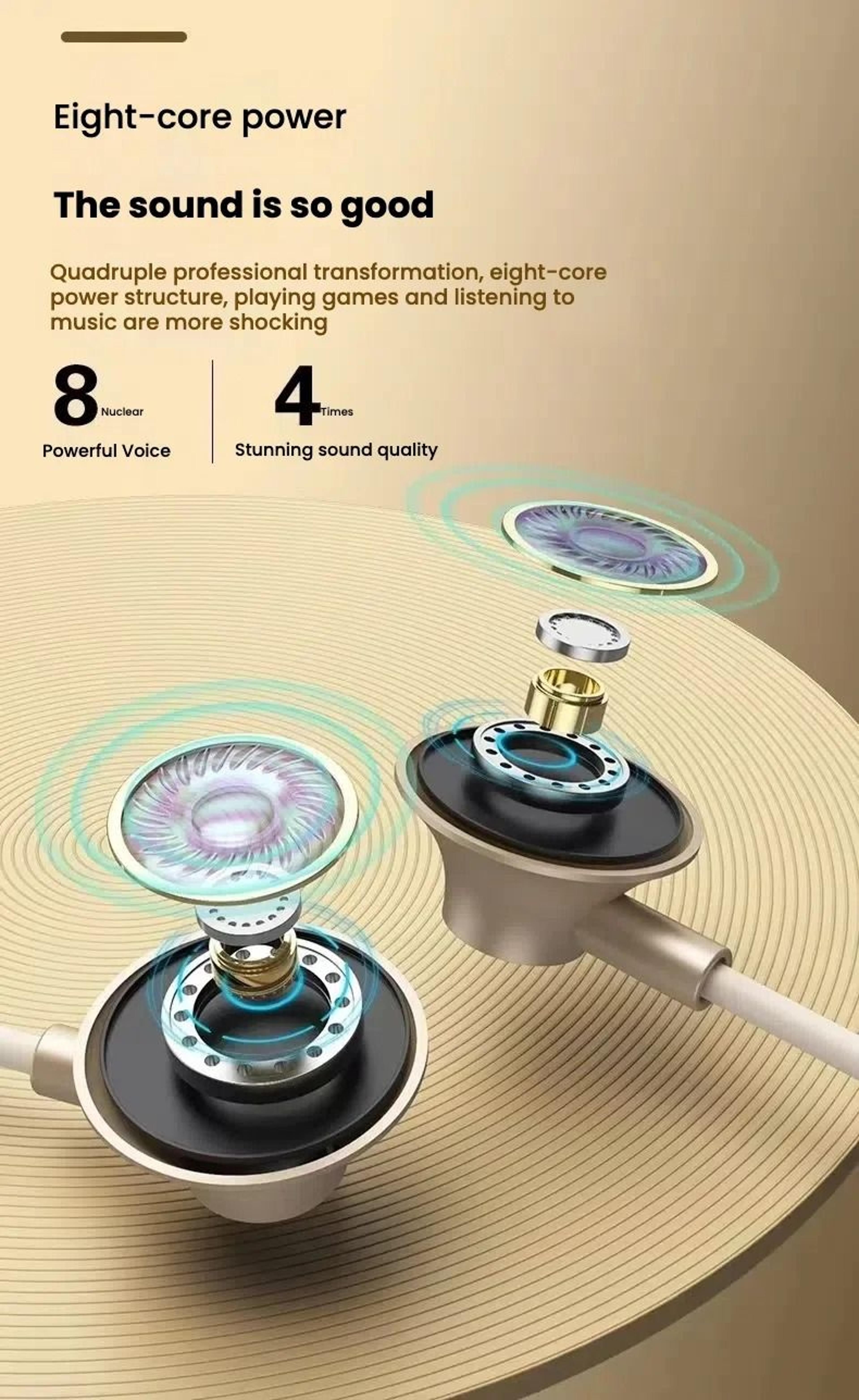 Lightning Interface Digital HiFi Earphones  Integrated Apple Decoding Chip  Executive Lossless Audi 5