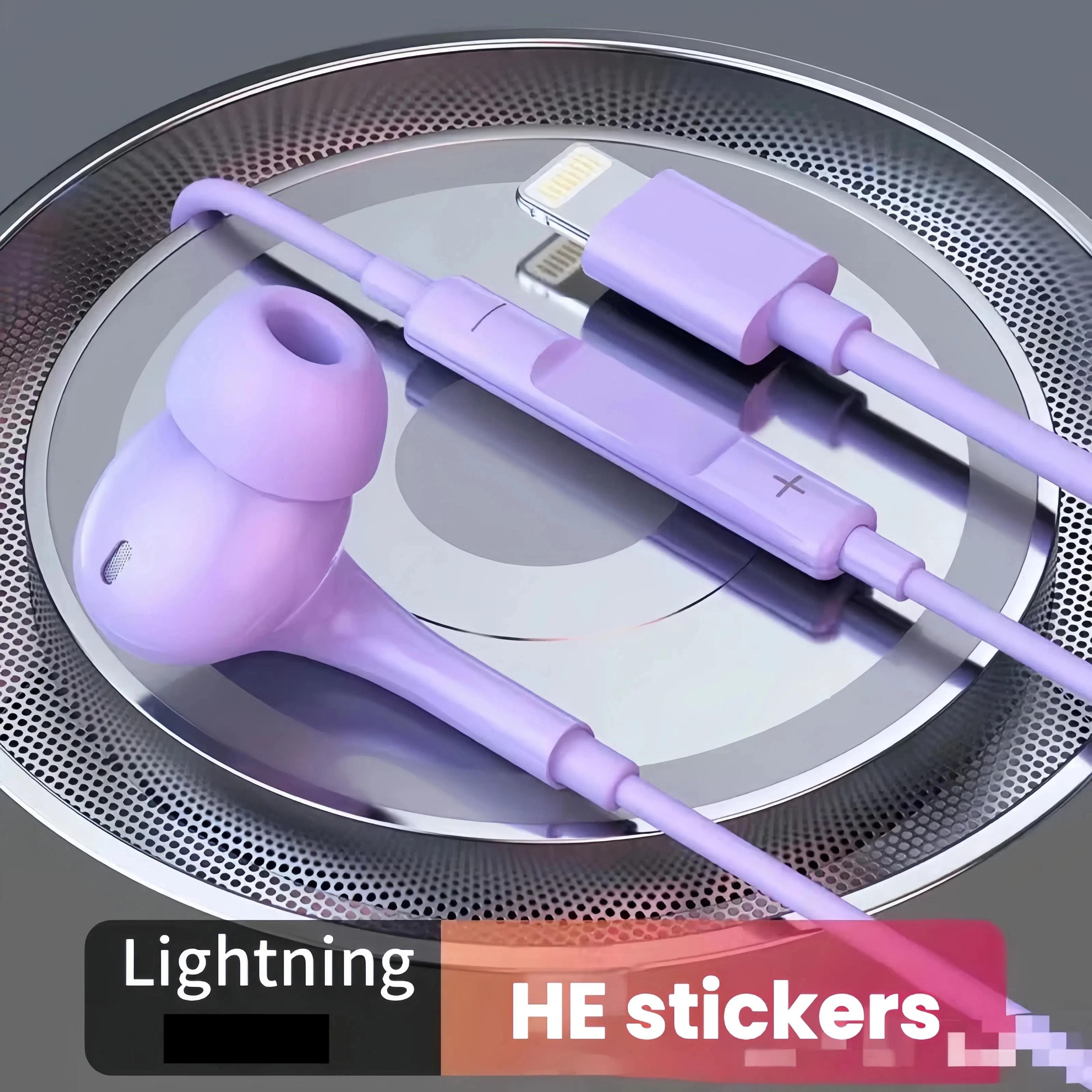Lightning Interface Digital HiFi Earphones  Integrated Apple Decoding Chip  Executive Lossless Audi 8
