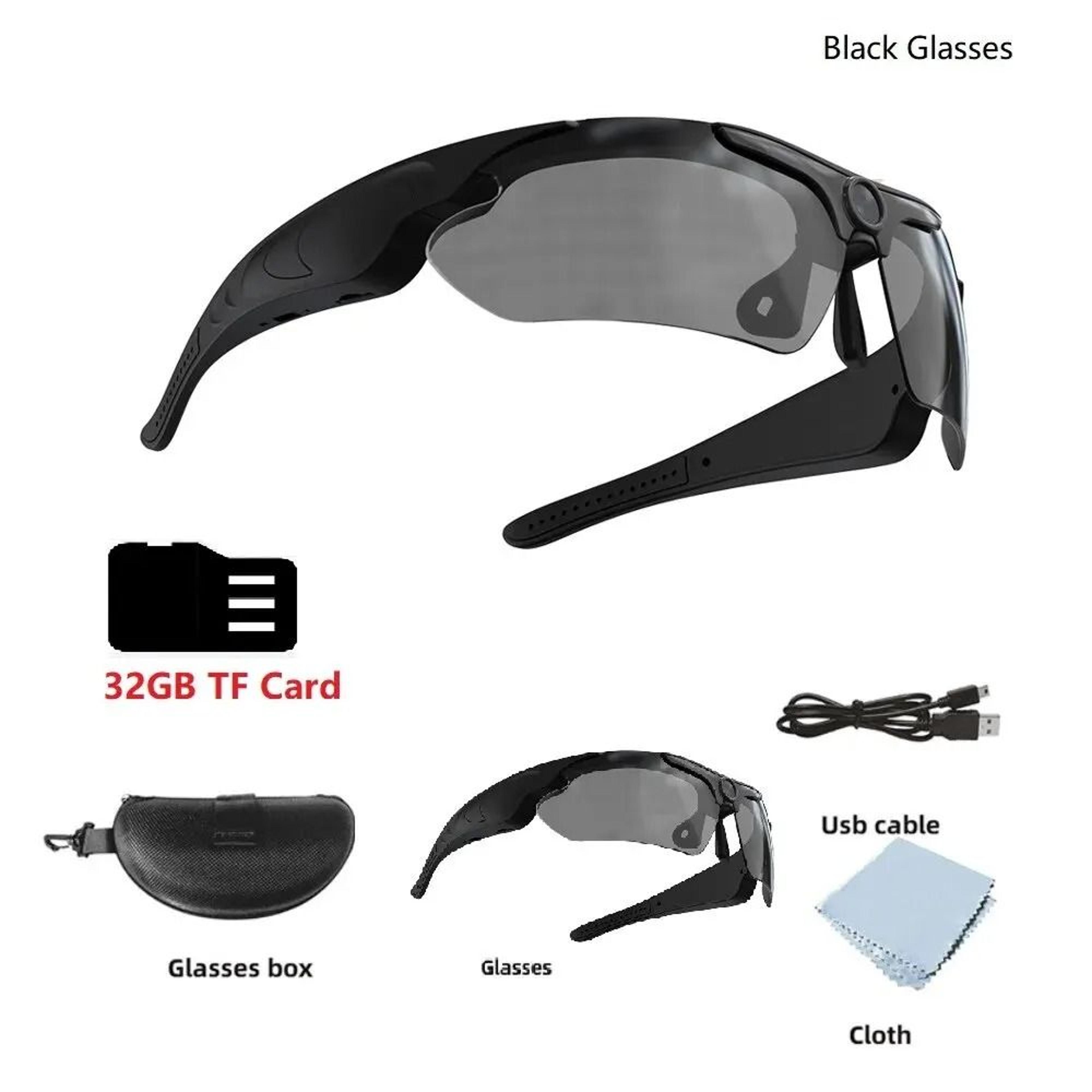 1080P Full HD Smart Camera Glasses  WideAngle Intelligent Sports DV  Executive Outdoor Motion Captu 7