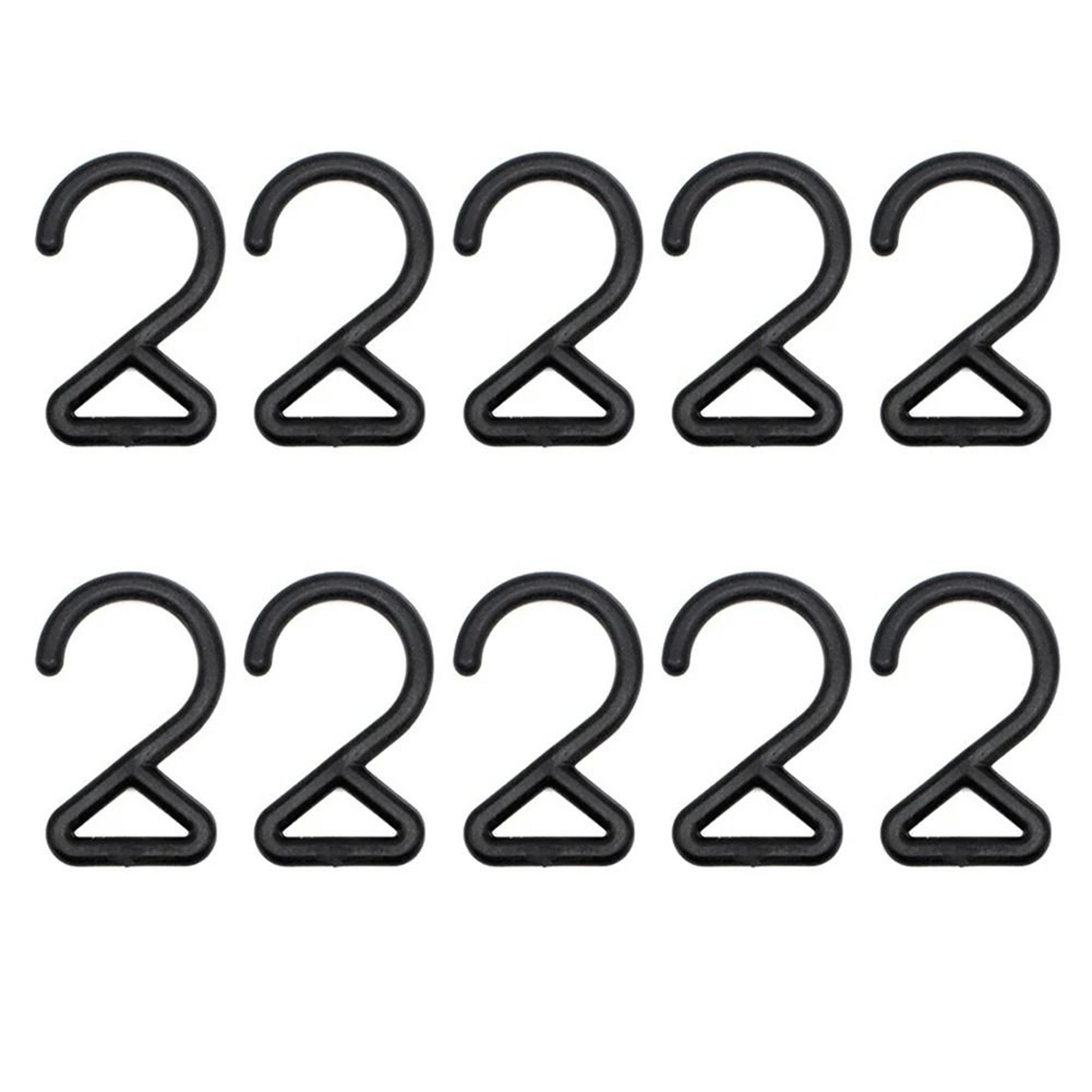 10pc Executive ZShaped Storage Hooks  Triangle Portable Camping Hangers  Boutique Outdoor Utility S 6