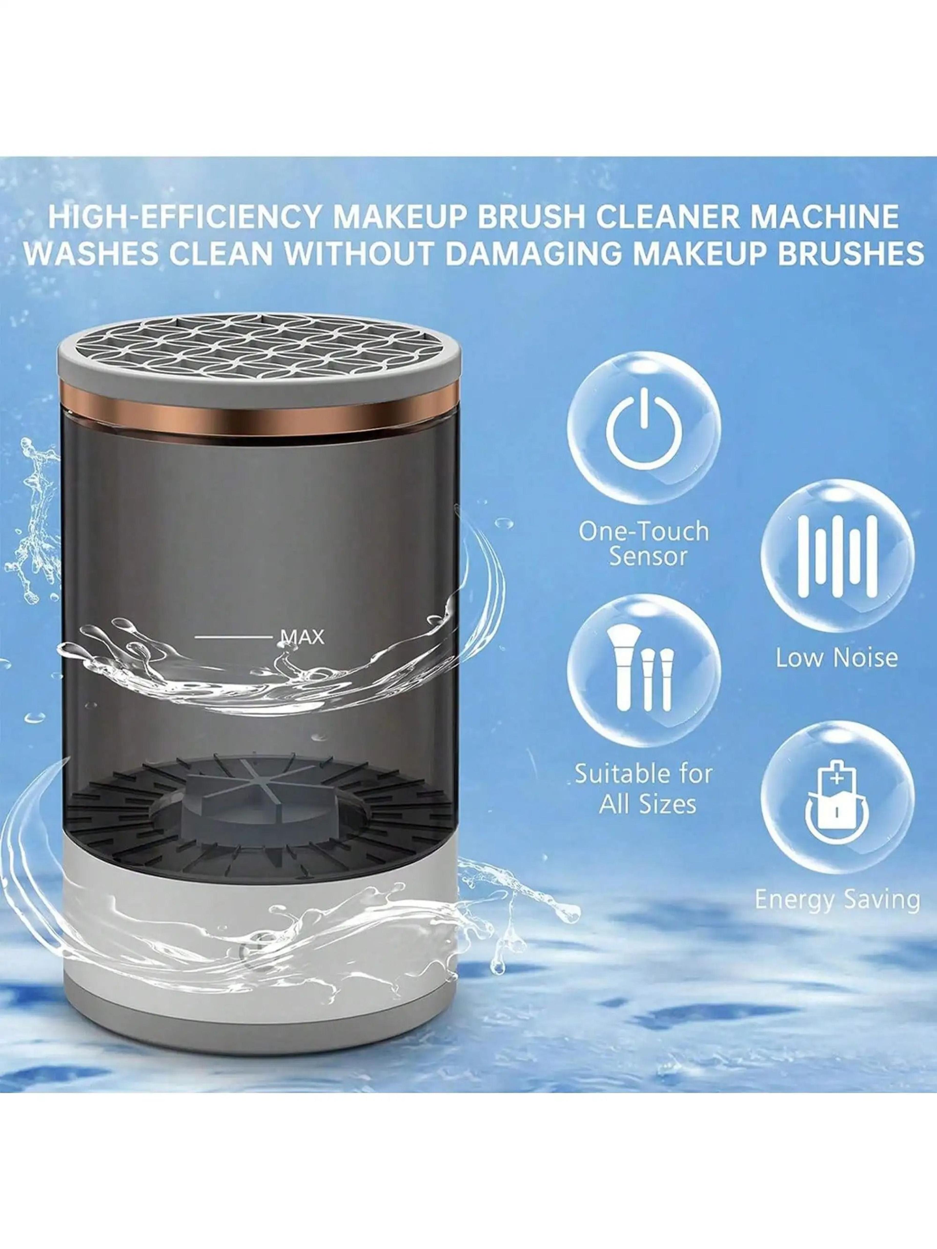 7000RPM Executive Makeup Brush Cleaner  HighFidelity Sonic Spin System  Boutique Beauty Maintenance 4