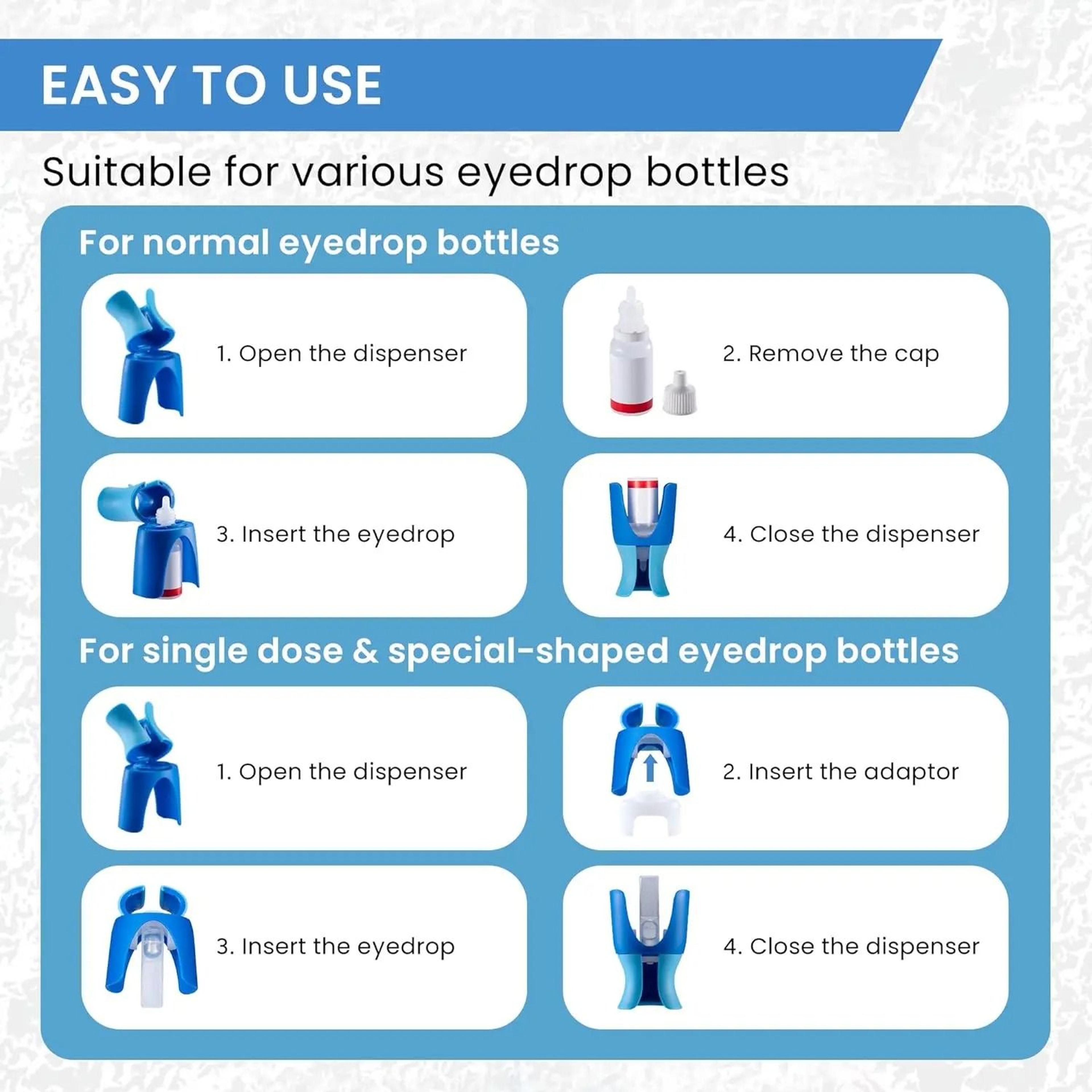 Reusable Precision Eyedrop Guide  Professional Applicator Aid  Executive Ocular Maintenance Sanctua 4