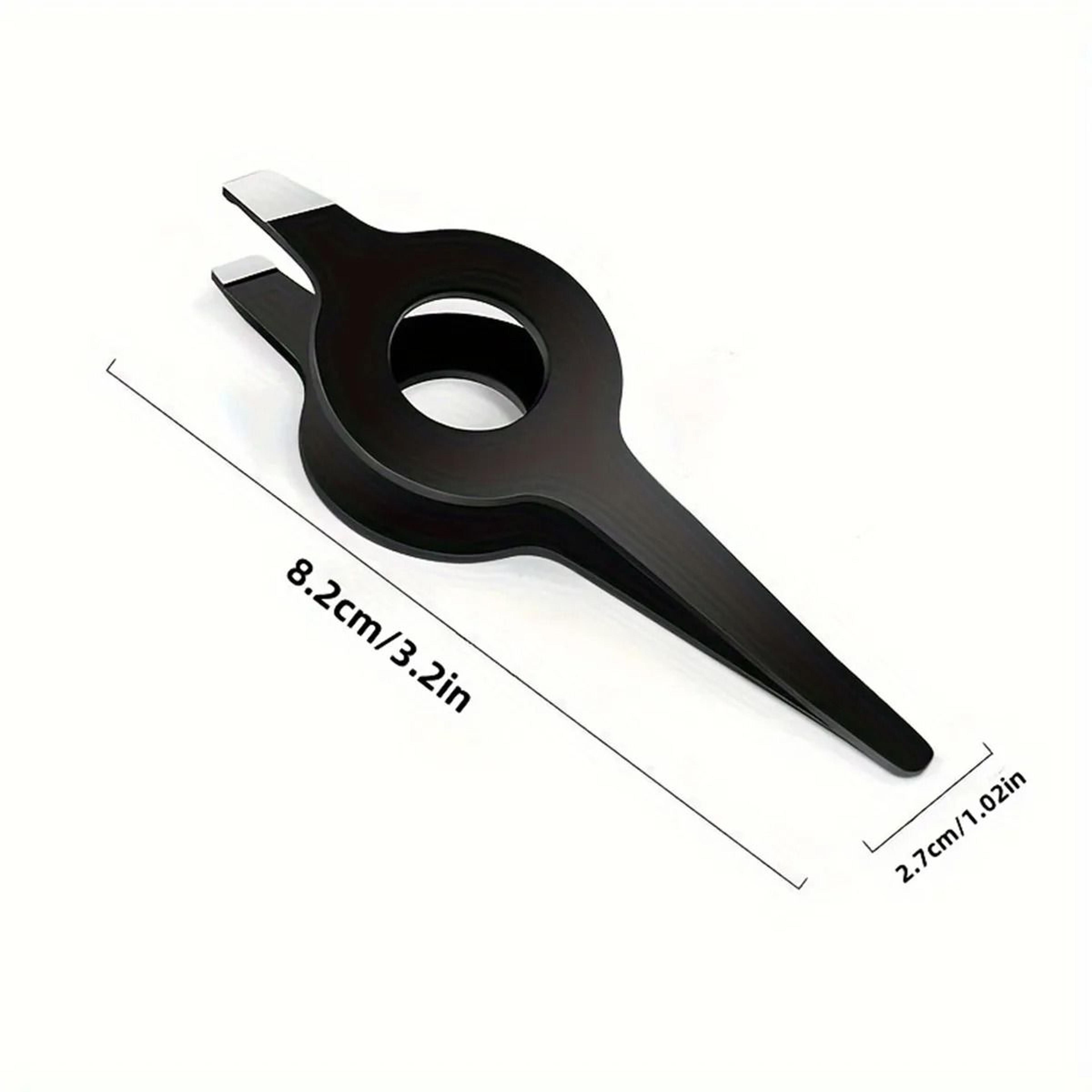 HighPrecision Tweezers  Matte Black Geometric Grooming Aid  Executive Facial Care Sanctuary 5