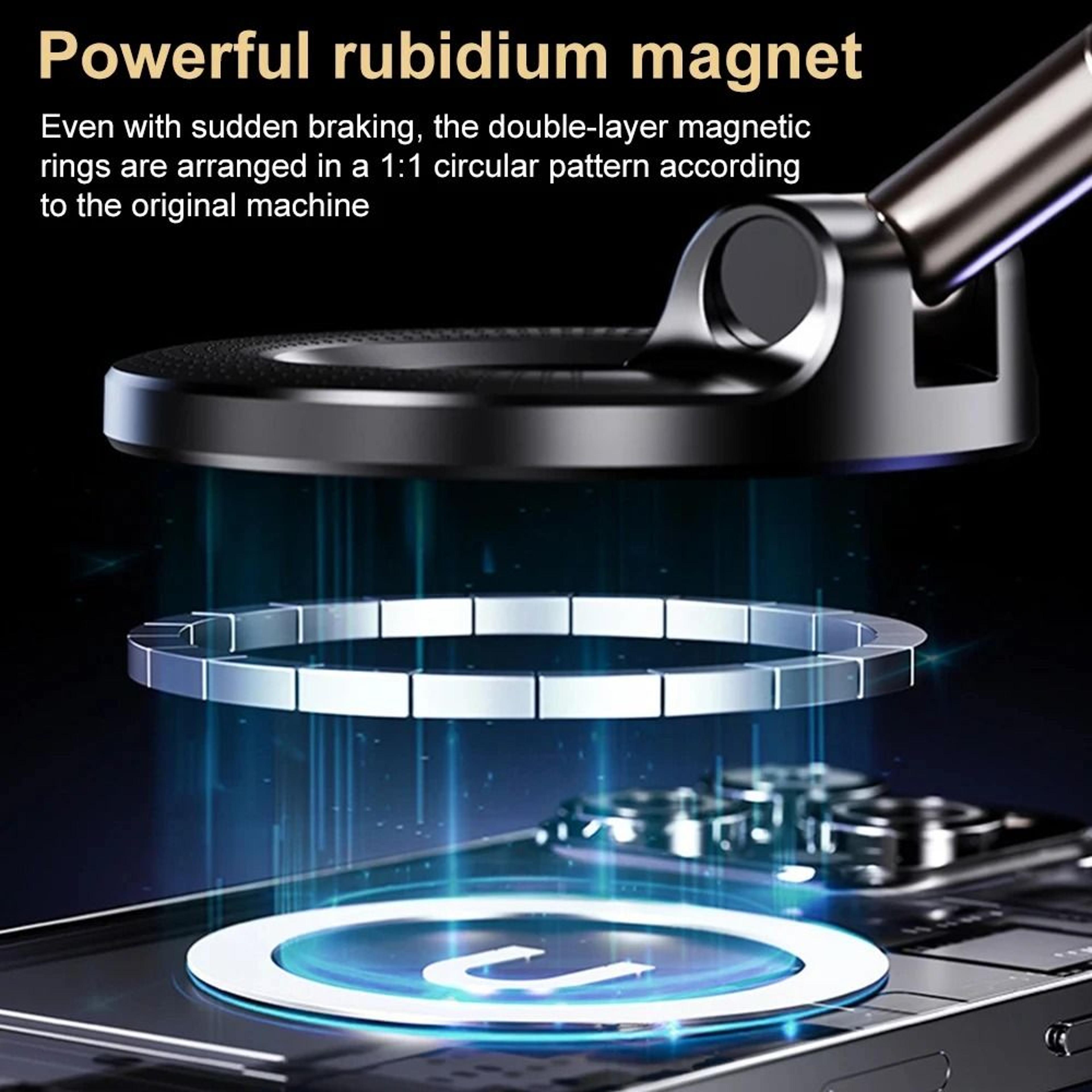 Executive 360 Magnetic Dashboard System  Rotating Suction Cup Bracket  Boutique Mobile Interior San 5