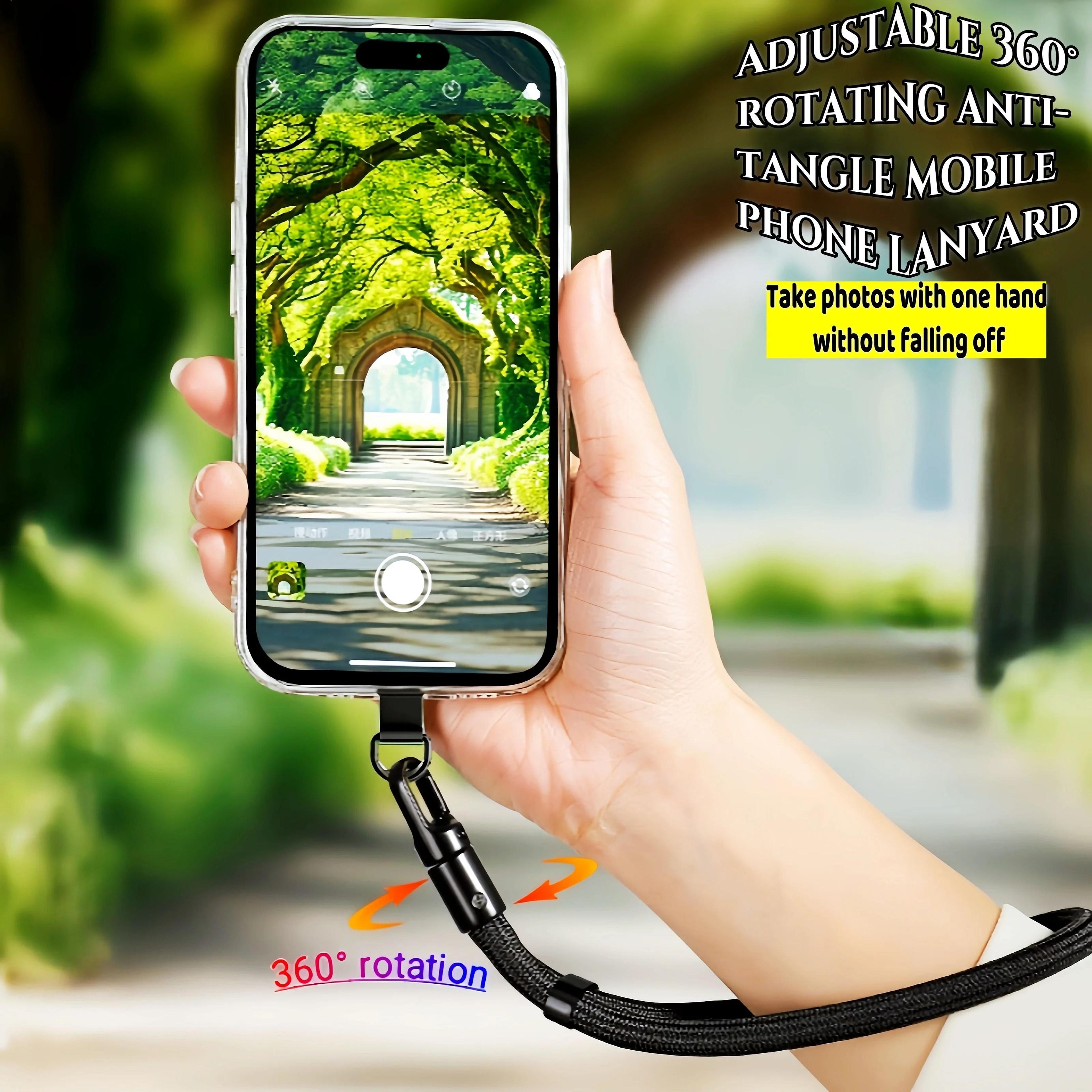 7mm Reinforced Phone Lanyard  Universal Adjustable Wrist  Crossbody Strap  Boutique Travel Sanctuar 3