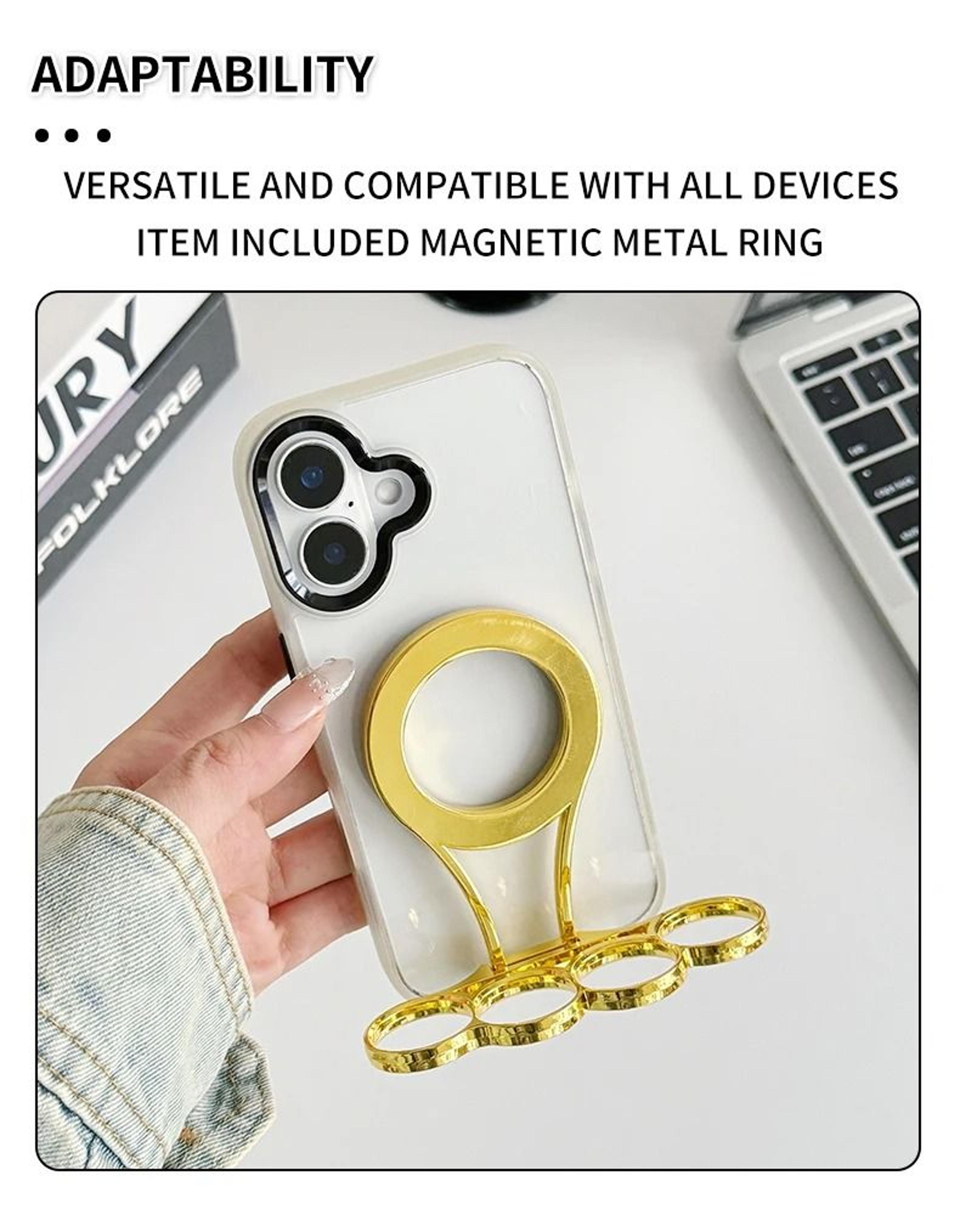 Tiger Claw Dual Magnetic Stand  360 Rotating Foldable Support  Boutique Digital Workspace Sanctuary 5