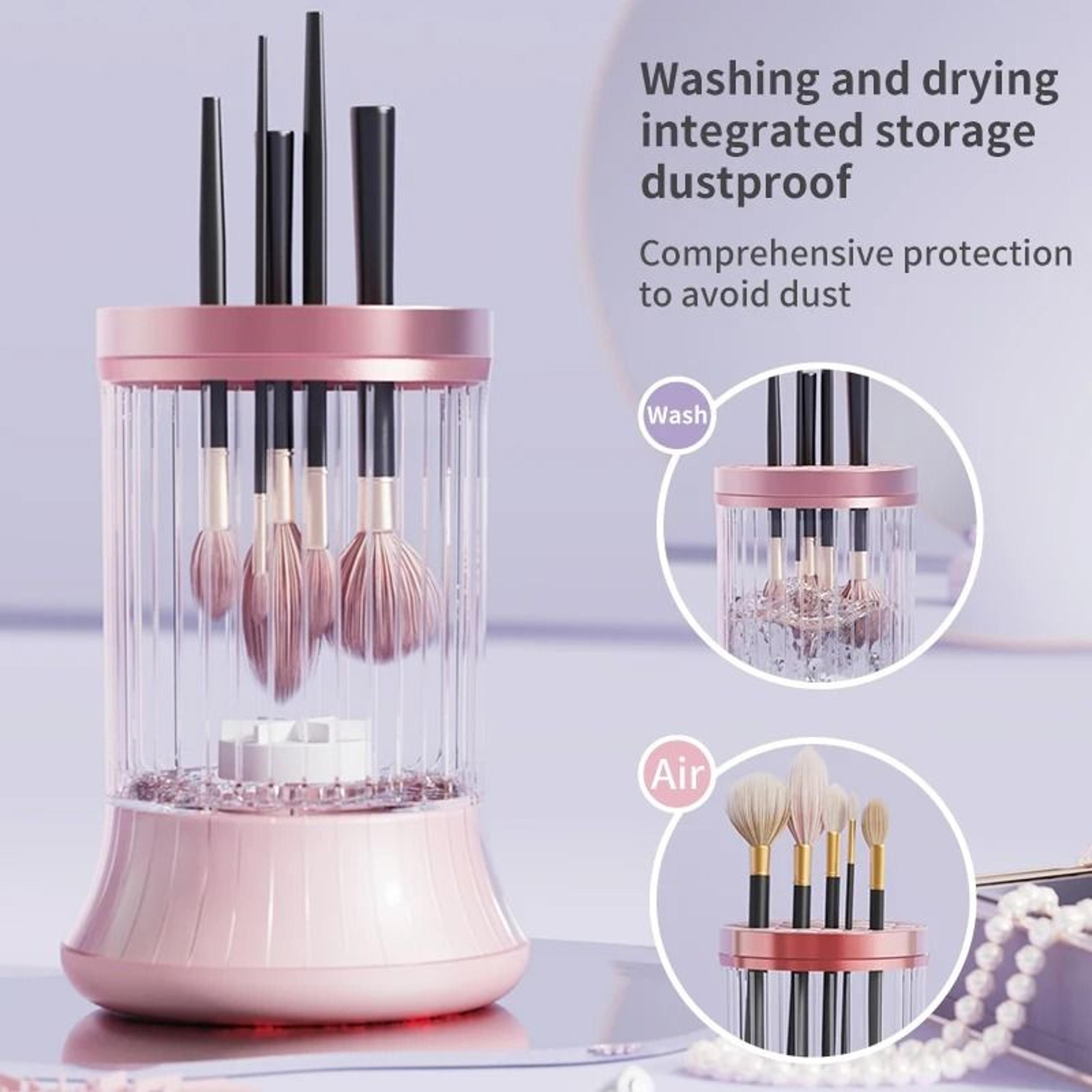 SonicRotary Makeup Brush Cleaner  7000 RPM Automatic Washer  Dryer  Boutique Beauty Maintenance San 3
