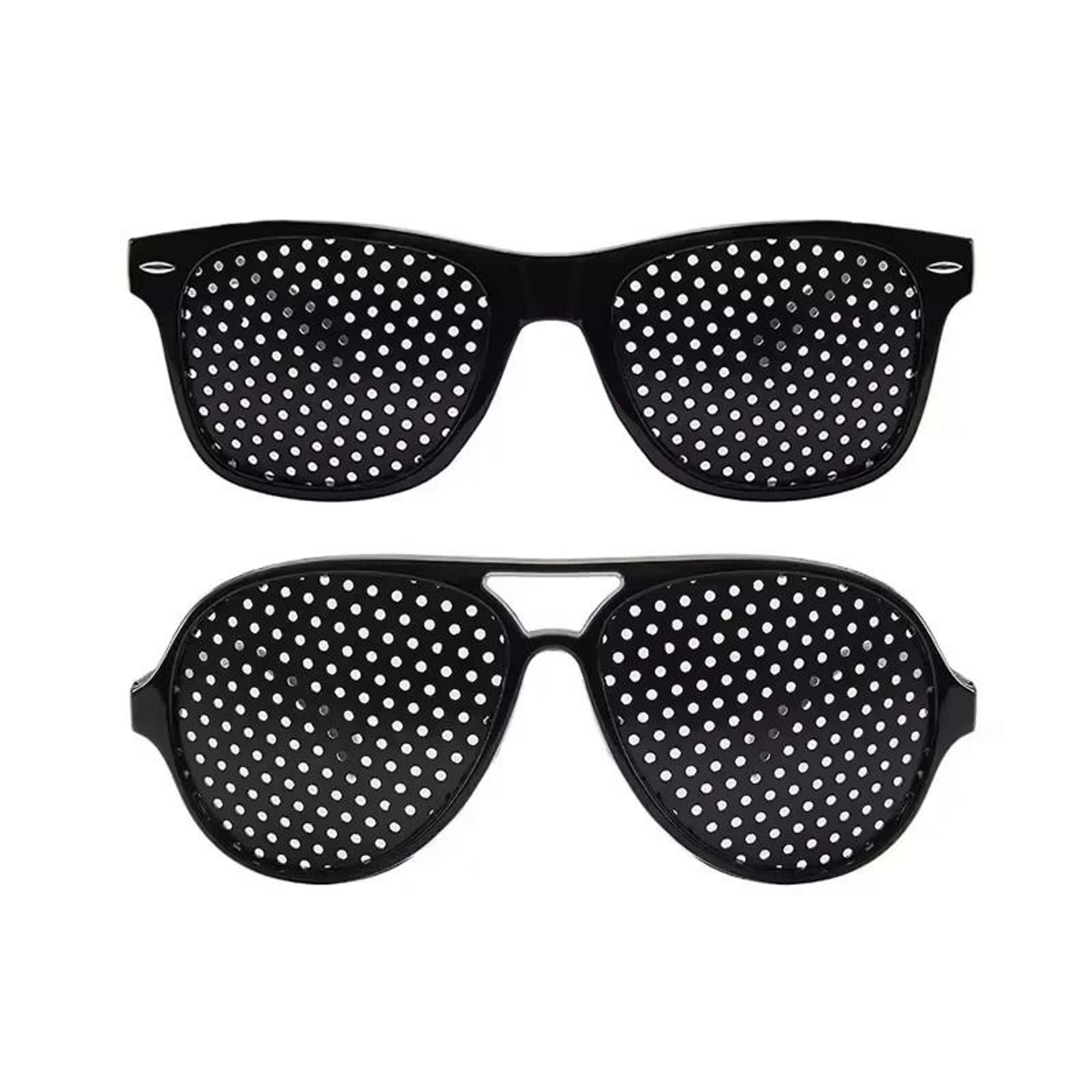 Stenopeic Pinhole Corrective Eyewear  AntiMyopia Vision Training System 11