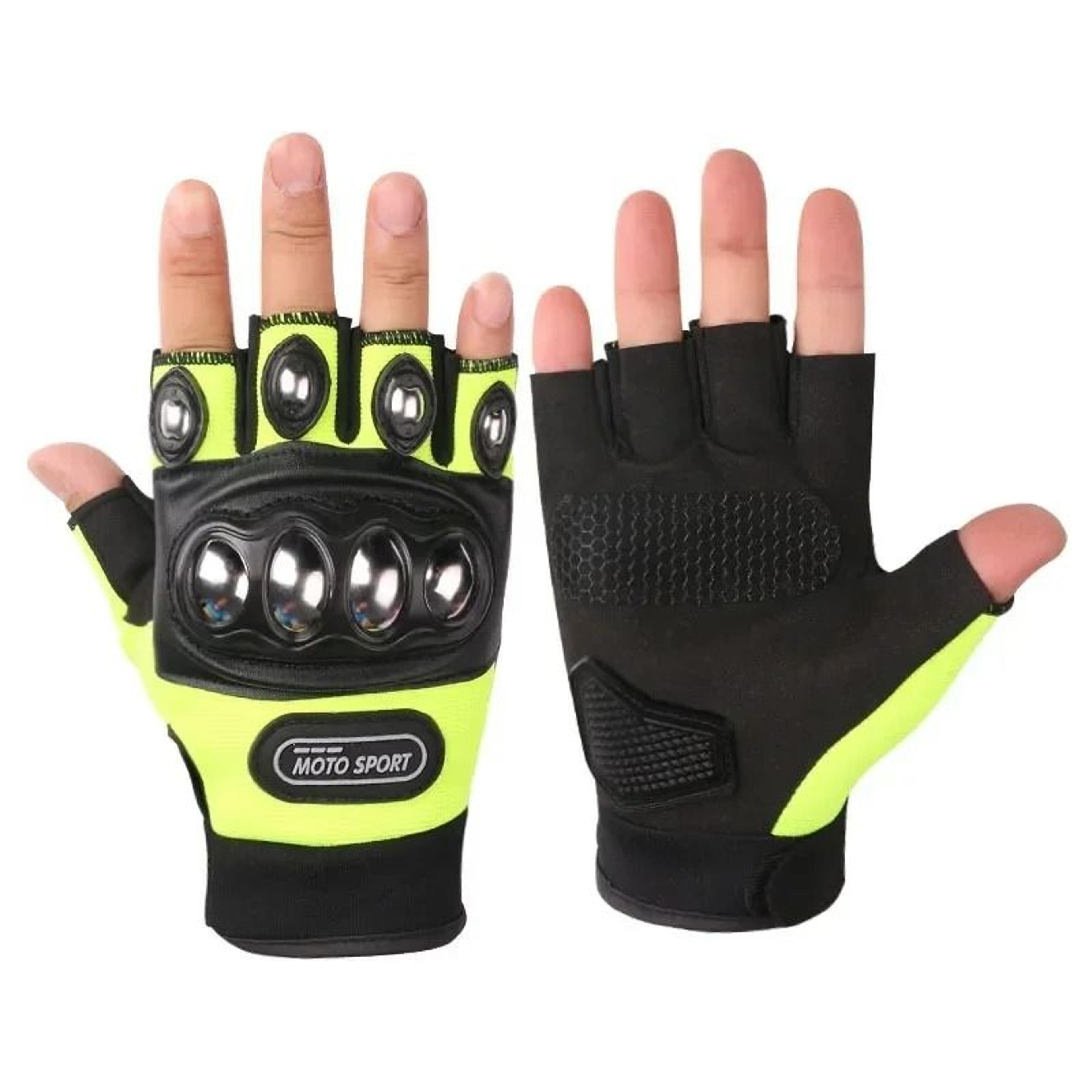 Tactical SplitFinger HalfGloves  Rugged SteelCased Defense Interface 5