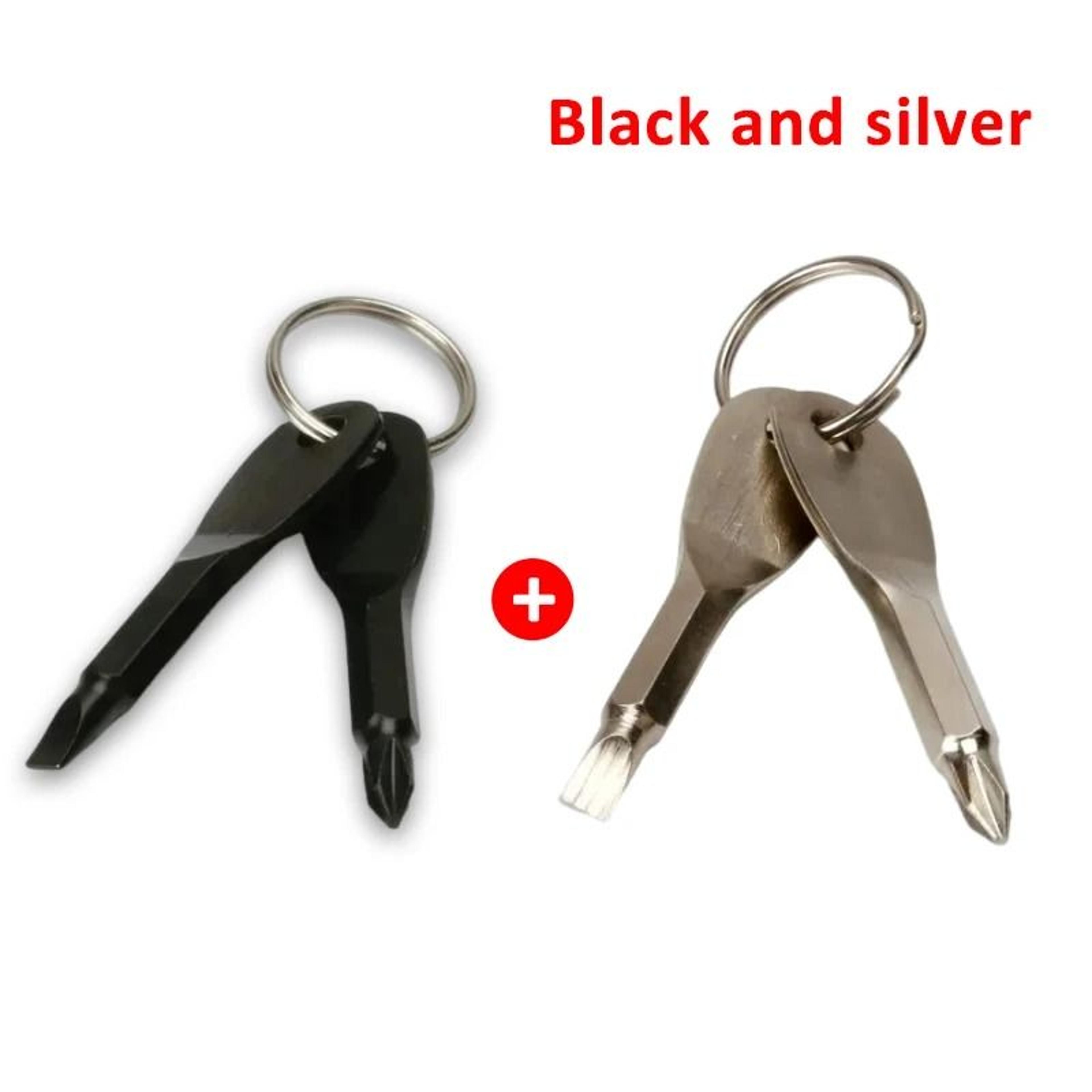 Multifunctional EDC Key Screwdriver  60mm SelfDefense  Safety Interface 11